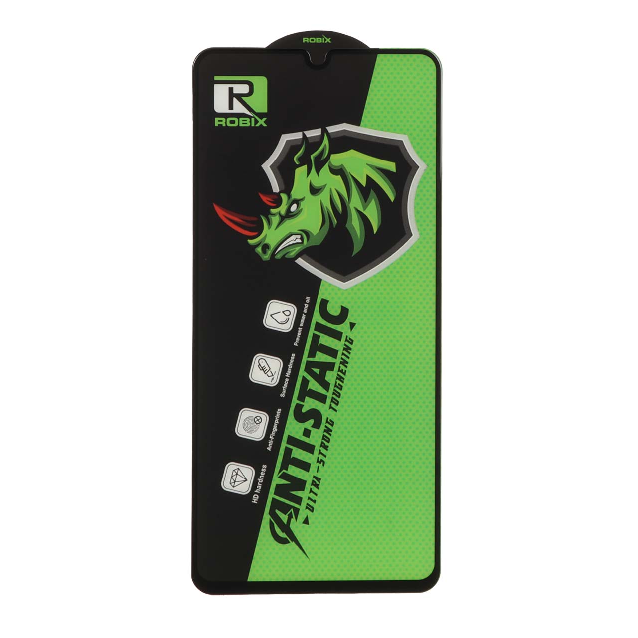 محافظ صفحه نمایش شیشه ای Full Cover Robix Anti Static ESD مدل Samsung Galaxy A70 / A70S / A42 / M42