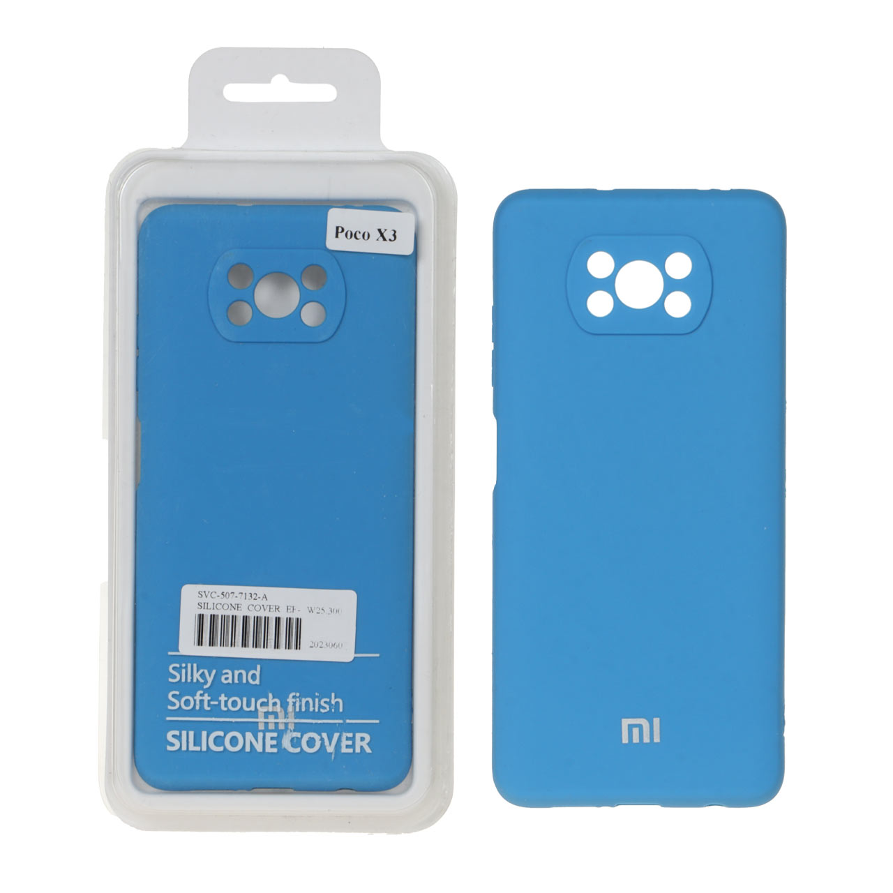 قاب سیلیکونی محافظ لنز RFF آبی مناسب برای شیائومی پوکو X3، پوکو X3 پرو و پوکو X3 NFC