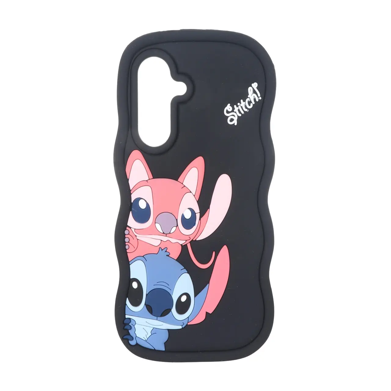 قاب سیلیکونی طرح Stitch برجسته فانتزی مناسب برای سامسونگ گلکسی A56 / A36