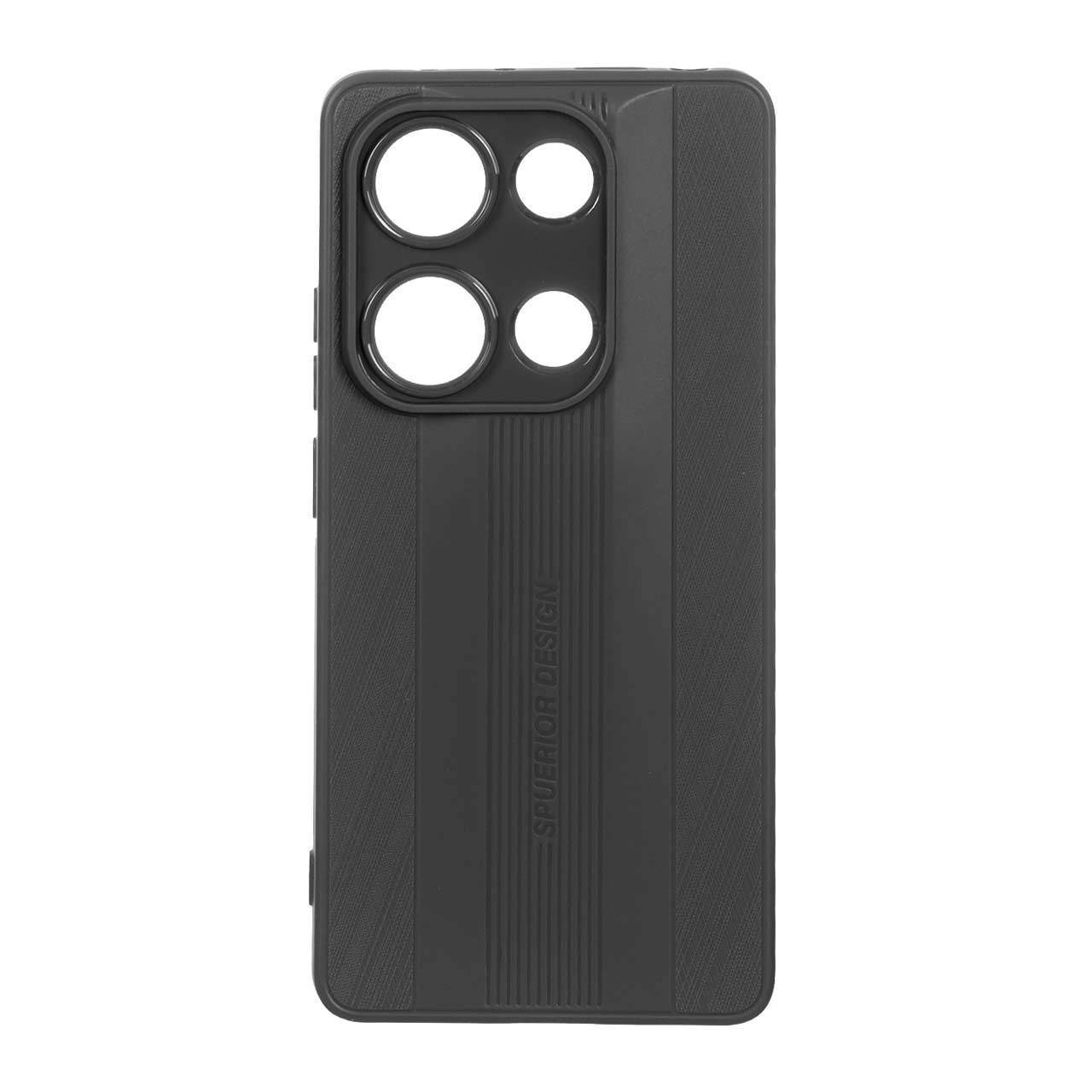 قاب محافظ لنزدار Spuerior Design مناسب برای شیائومی ردمی نوت 14 اس / نوت 13 پرو 4G / پوکو ام 6 پرو 4G مشکی