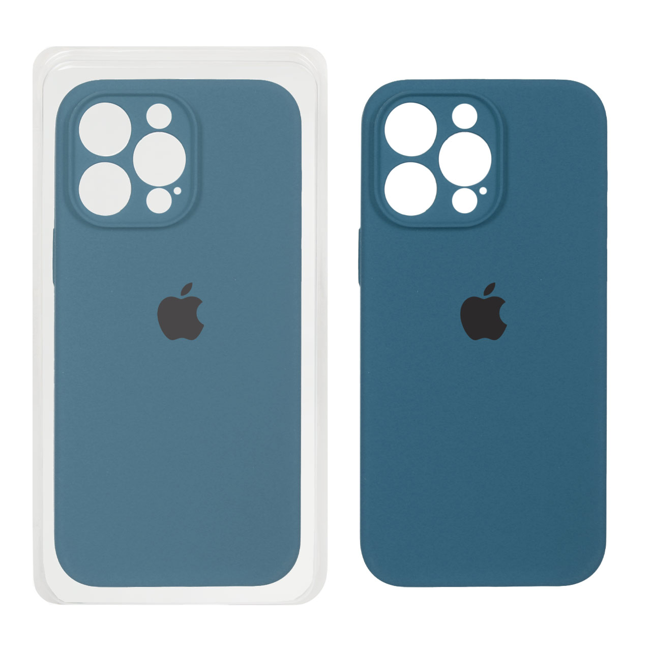 قاب سیلیکونی پاک کنی اورجینال ++A مدل Apple iPhone 13 Pro Max - سبز کله غازی (پک دار)