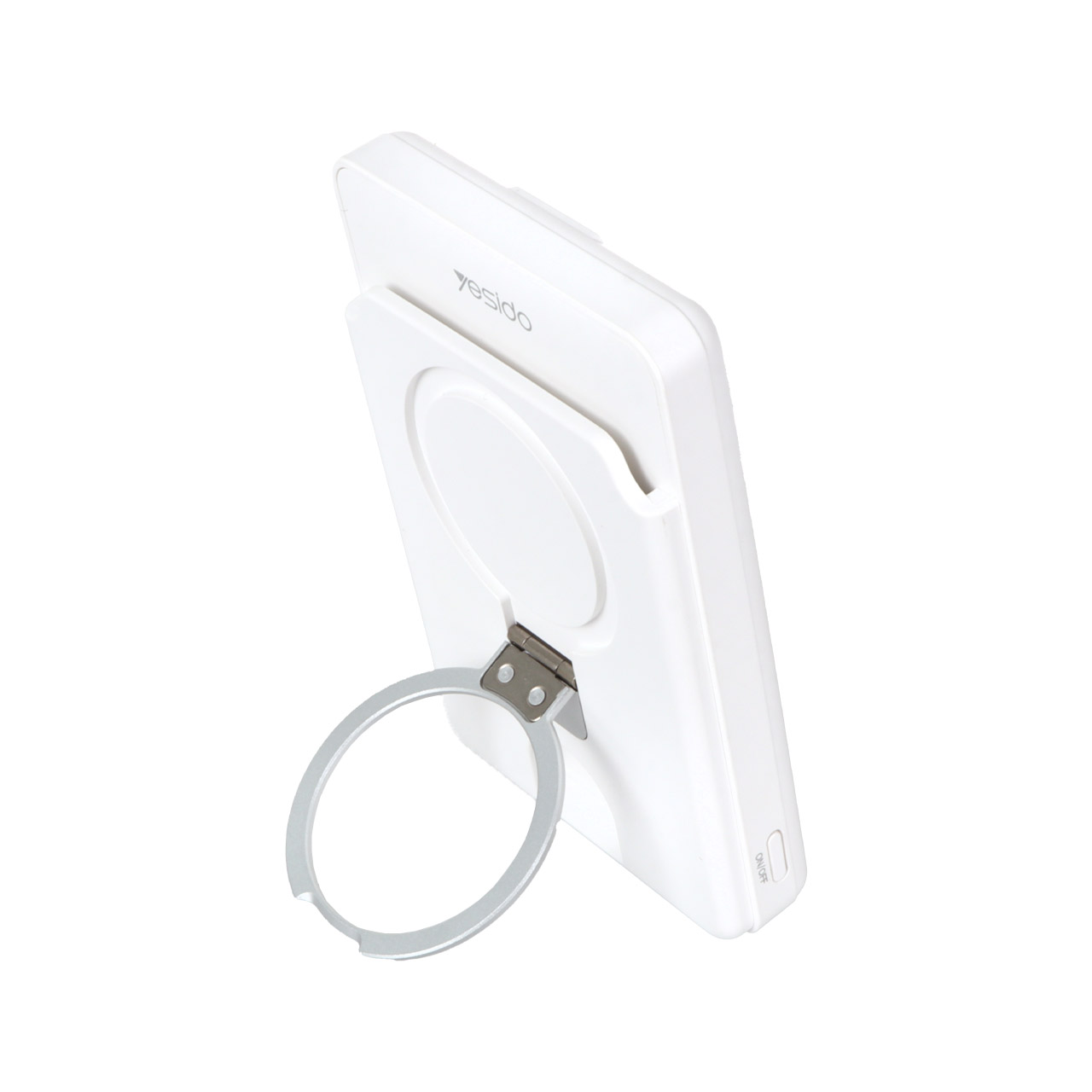 پاوربانک وایرلس مگ سیف Yesido YP73 5000mAh با توان 20 وات و قابلیت PD - سفید