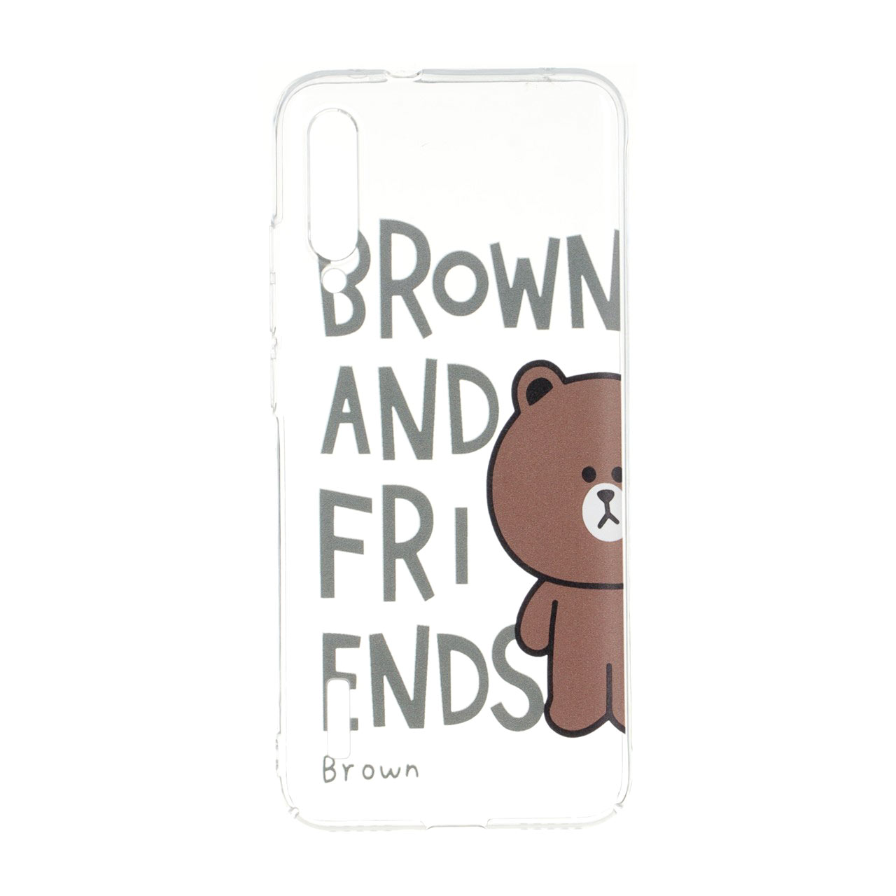 قاب طرح BROWN AND FRIENDS خرس قهوه‌ای مناسب برای شیائومی می آ۳