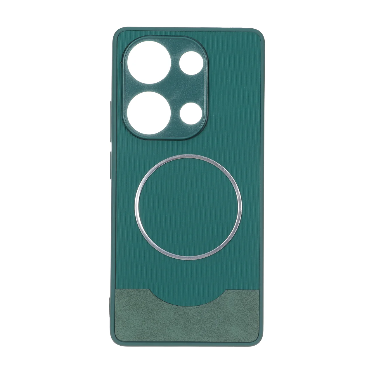 قاب Line Case طرح جیر MagSafe فلزی محافظ لنزدار مناسب برای شیائومی ردمی نوت 14 اس / ردمی نوت 13 پرو 4G / پوکو M6 پرو 4G