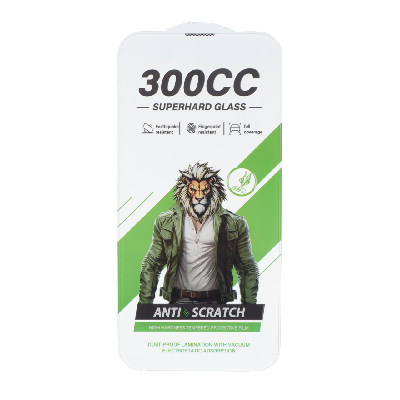 محافظ صفحه نمایش شیشه ای بدون حاشیه SuperHard 300CC مدل Apple iPhone 13 / iPhone 13 Pro / iPhone 14 / 16e