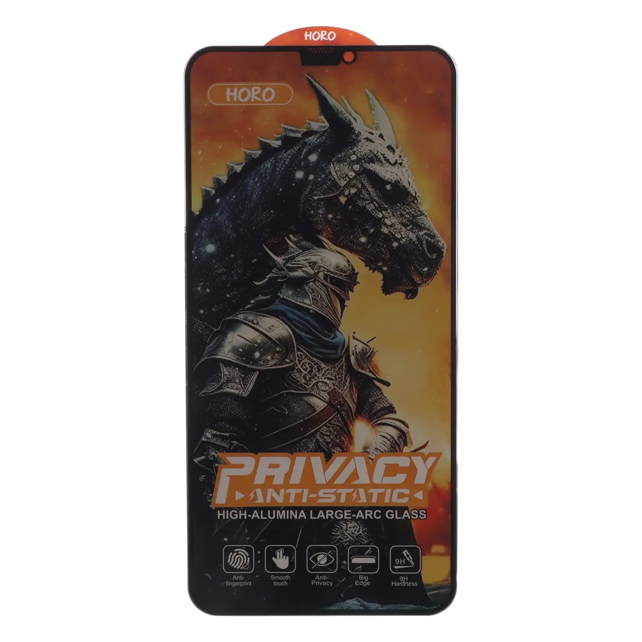 محافظ صفحه نمایش شیشه ای Full Cover Horo Anti Static Privacy مدل Apple iPhone 11 Pro Max / iPhone X Max / iPhone Xs Max