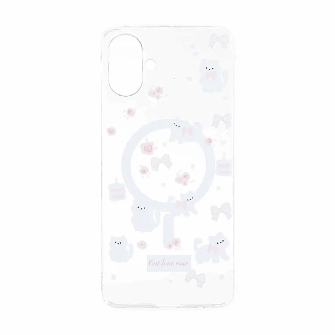قاب Cute کریستالی طرح مگ سیف Samsung Galaxy A07 - کد 345