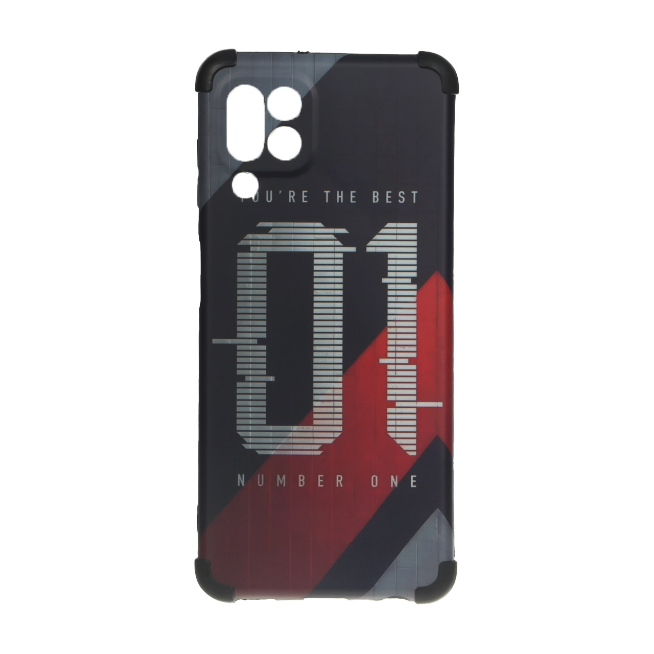 قاب طرح Number One بامپردار مناسب برای سامسونگ گلکسی A22 4G و M32 4G و F22