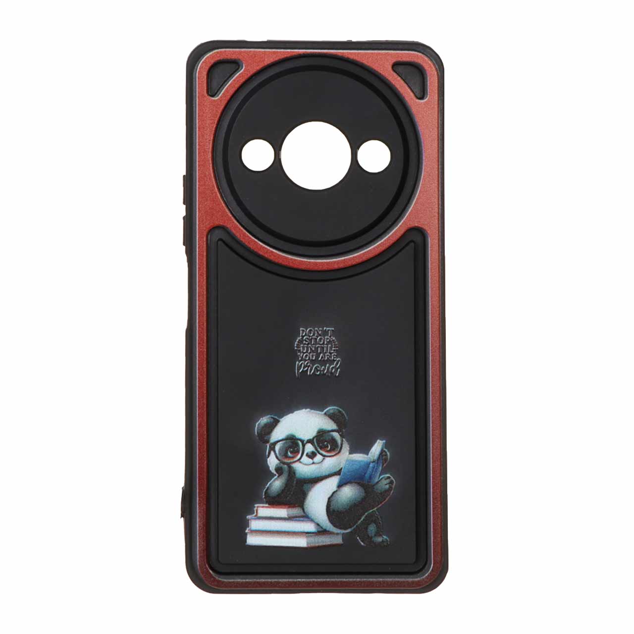 قاب Solid Case منحنی LUCKY طرح دار Xiaomi Redmi A3 / A3x / Poco C61 - کد 174
