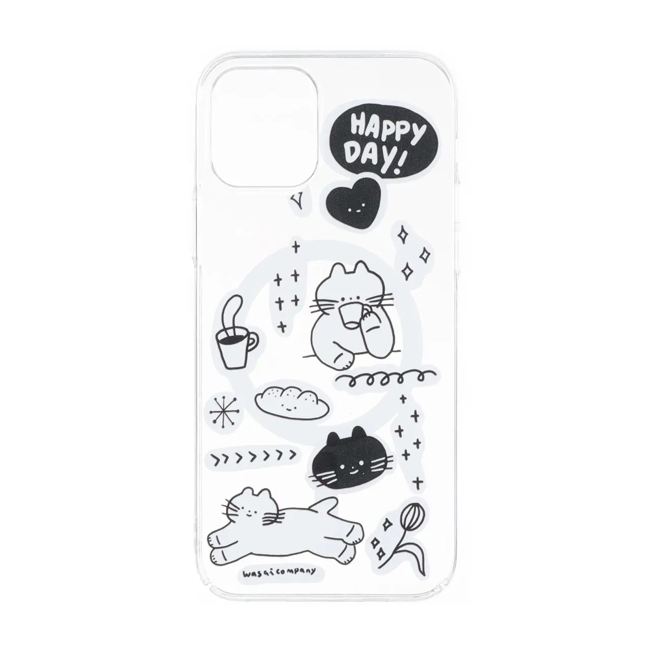 قاب Cute کریستالی طرح مگ سیف Apple iPhone 12 Pro / iPhone 12 - کد 597