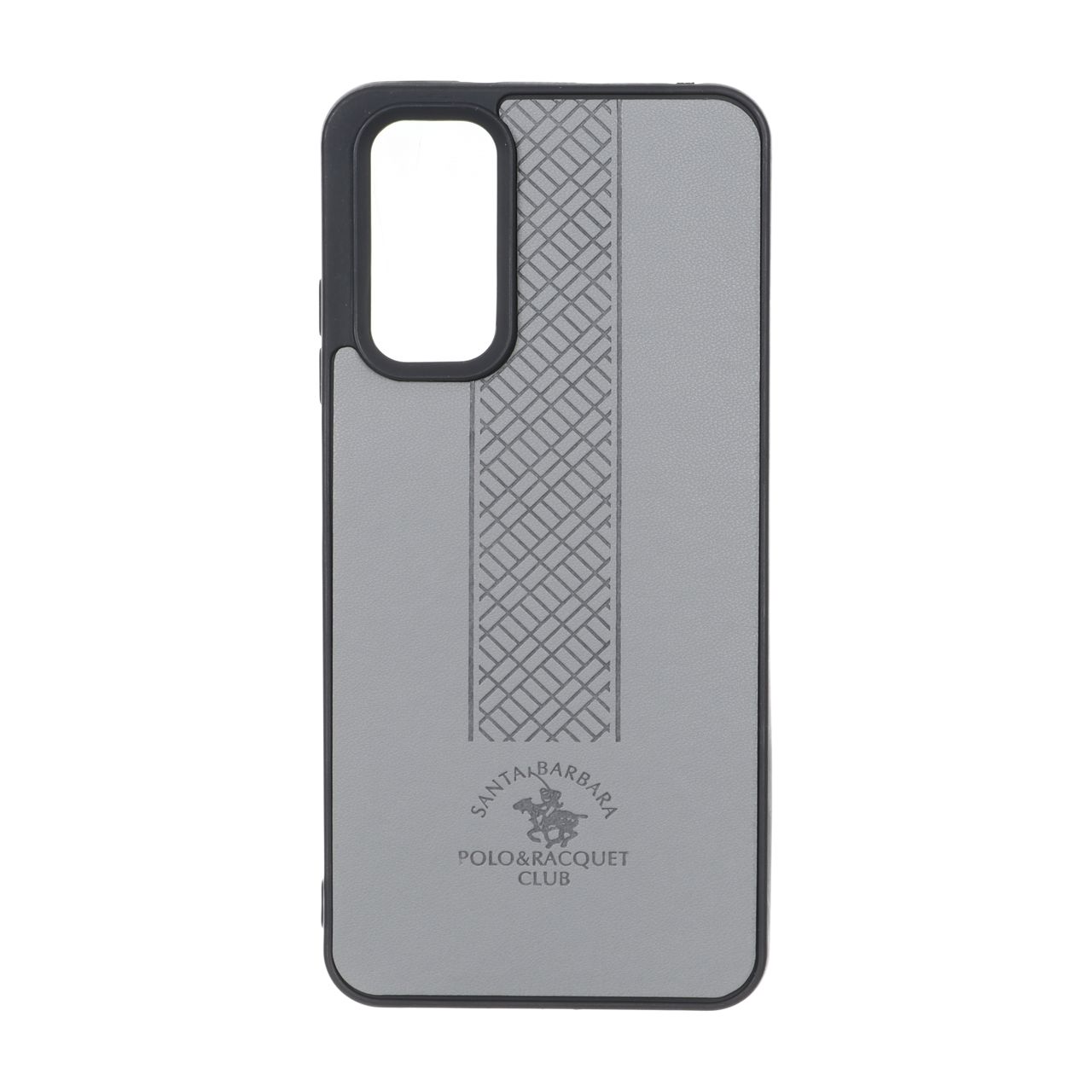 قاب طرح چرم پولو هاشوردار طوسی مناسب برای شیائومی ردمی نوت 12 اس / ردمی نوت 11 4G / ردمی نوت 11 اس