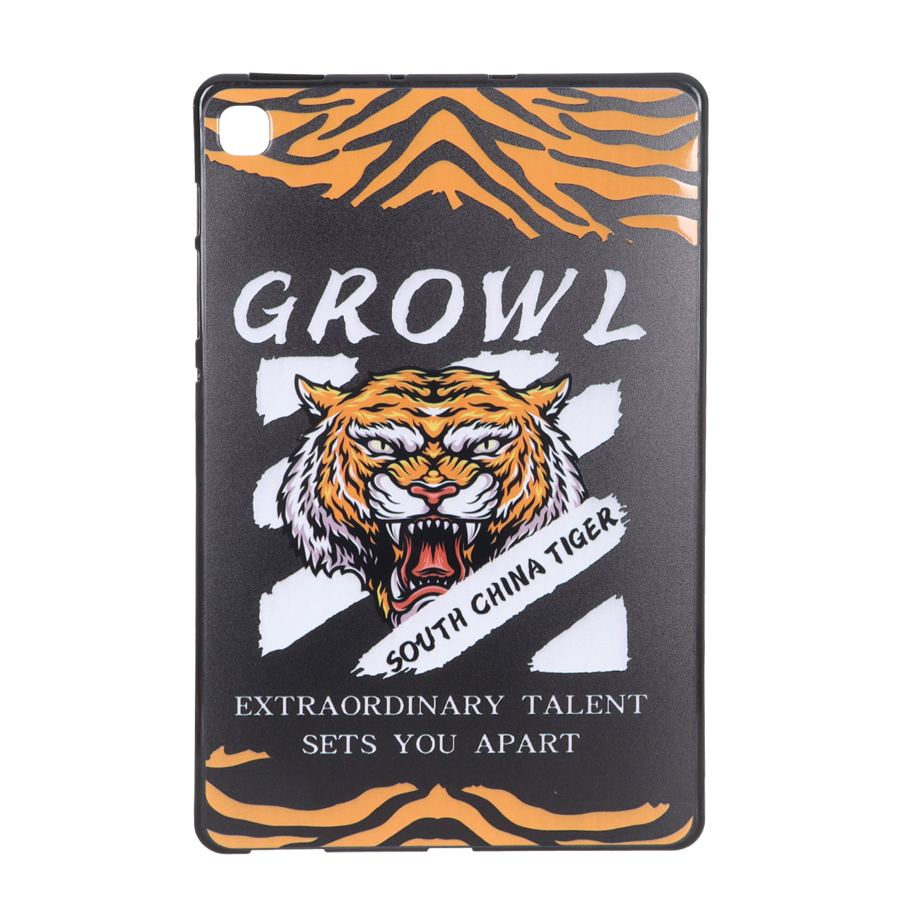 قاب تبلت طرح ببر Growl (ببر جنوب چین) مناسب برای سامسونگ گلکسی تب اس ۶ لایت P615/P619