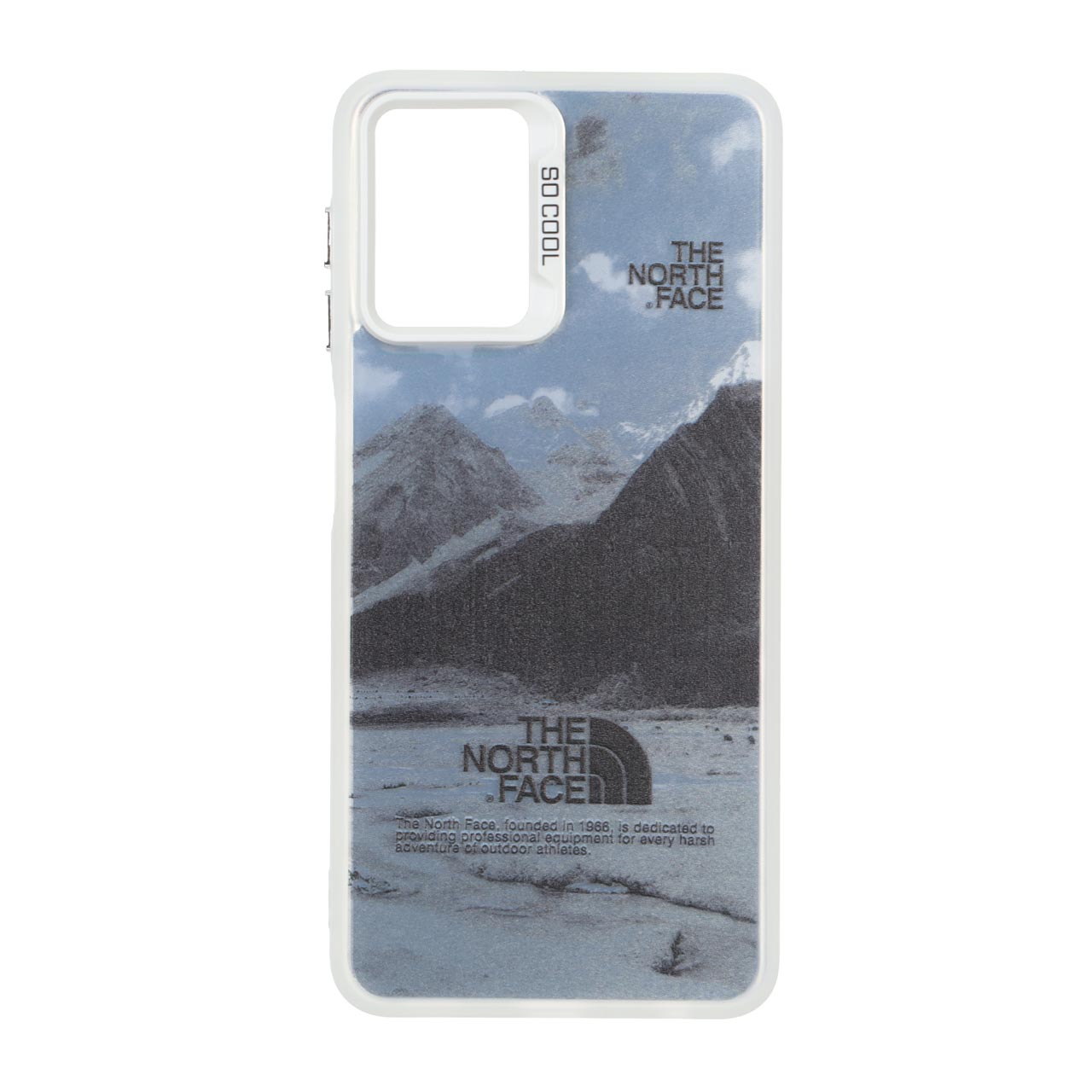 قاب SO COOL طرح North Face کوهستان مناسب برای سامسونگ گلکسی A22 4G / M22 / M32 4G / F22