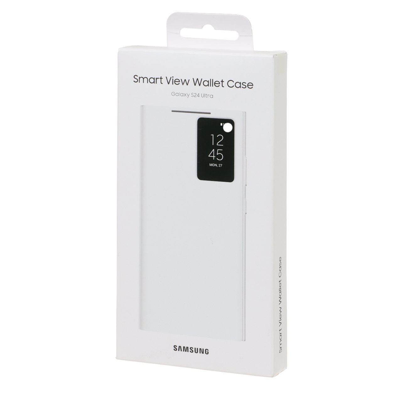 کیف هوشمند اورجینال سامسونگ Smart View Wallet Case مناسب برای گلکسی S24 اولترا - سفید