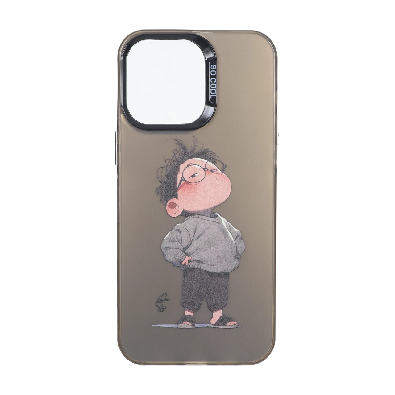 قاب SO COOL دودی cute مدل Apple iPhone 14 Pro Max - طرح 468