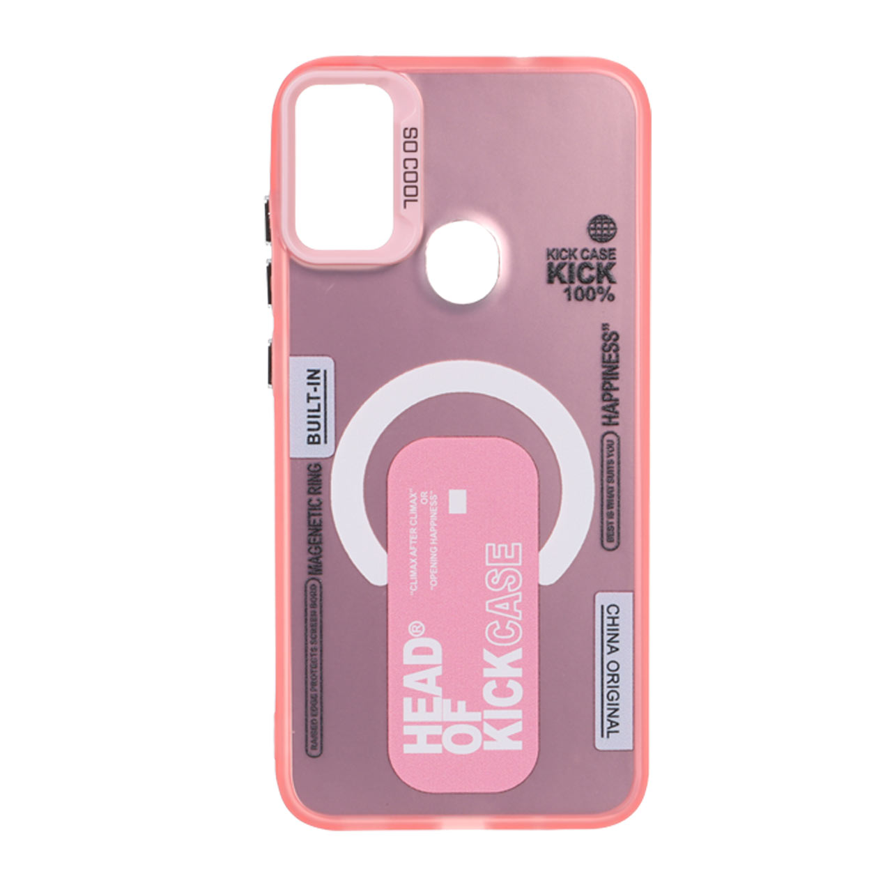 قاب طرح مگ سیف Kick Case SO COOL صورتی مناسب برای سامسونگ گلکسی A11 و M11