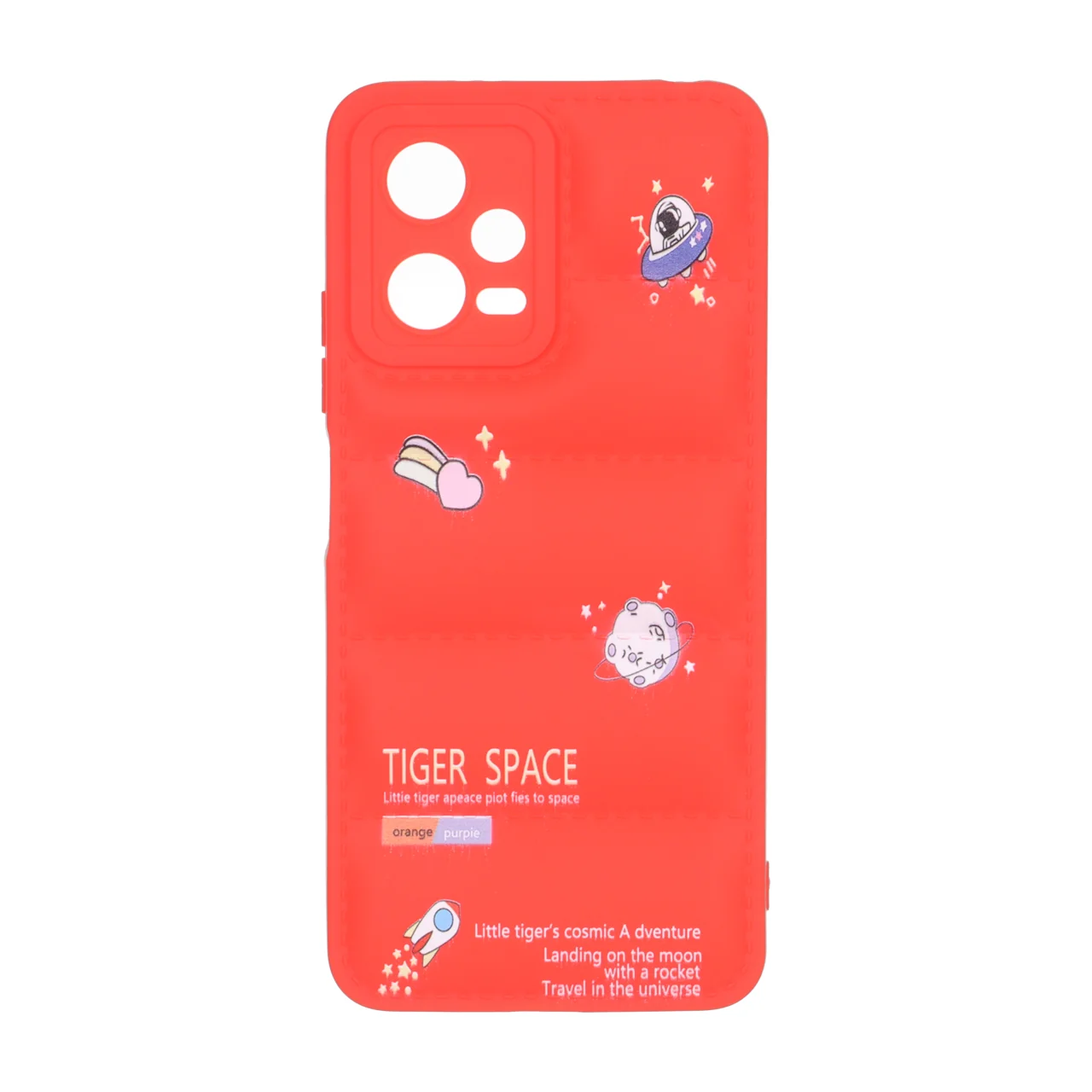 قاب پافر طرح Tiger Space مناسب برای شیائومی ردمی نوت ۱۲ فایو جی و پوکو ایکس ۵ فایو جی