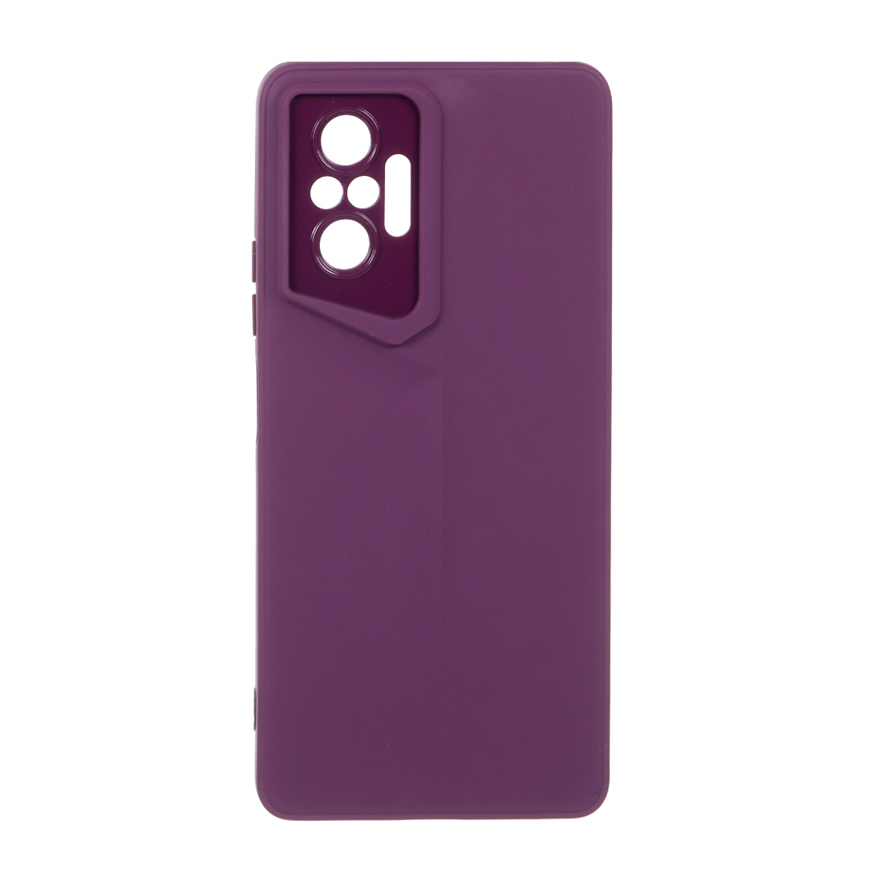 قاب طرح Sports Design ژله‌ای بنفش مناسب برای شیائومی ردمی نوت 10 پرو 4G و ردمی نوت 10 پرو مکس
