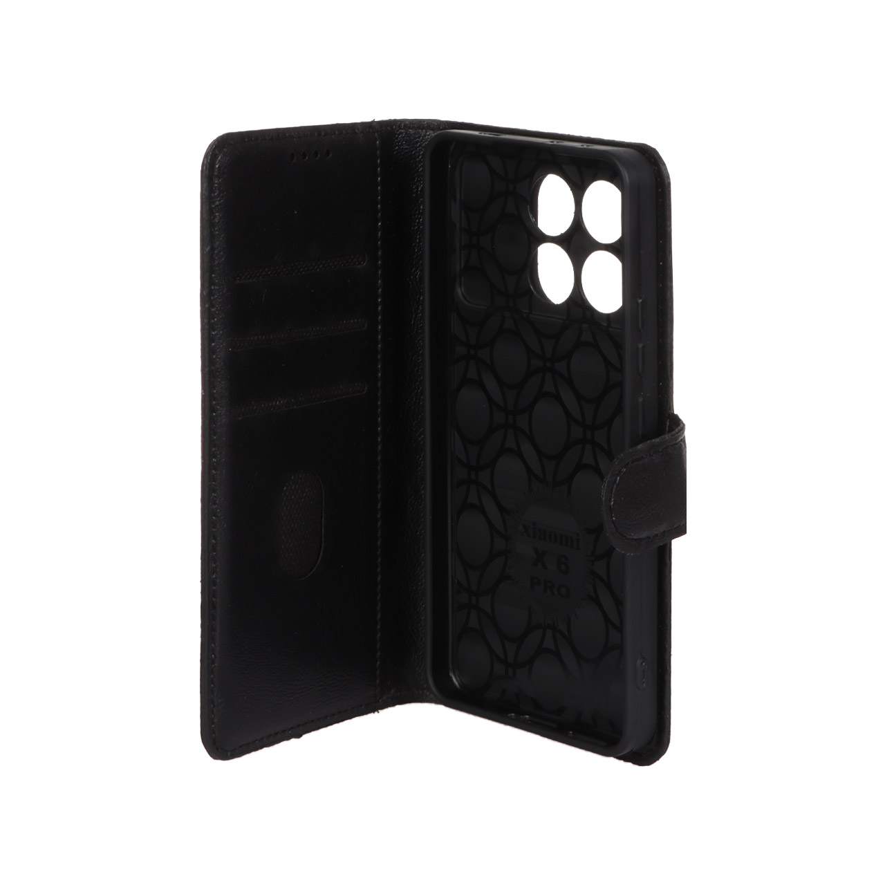 کیف موبایل چرمی مگنتی محافظ لنزدار مناسب برای شیائومی پوکو X6 پرو 5G و ردمی K70E