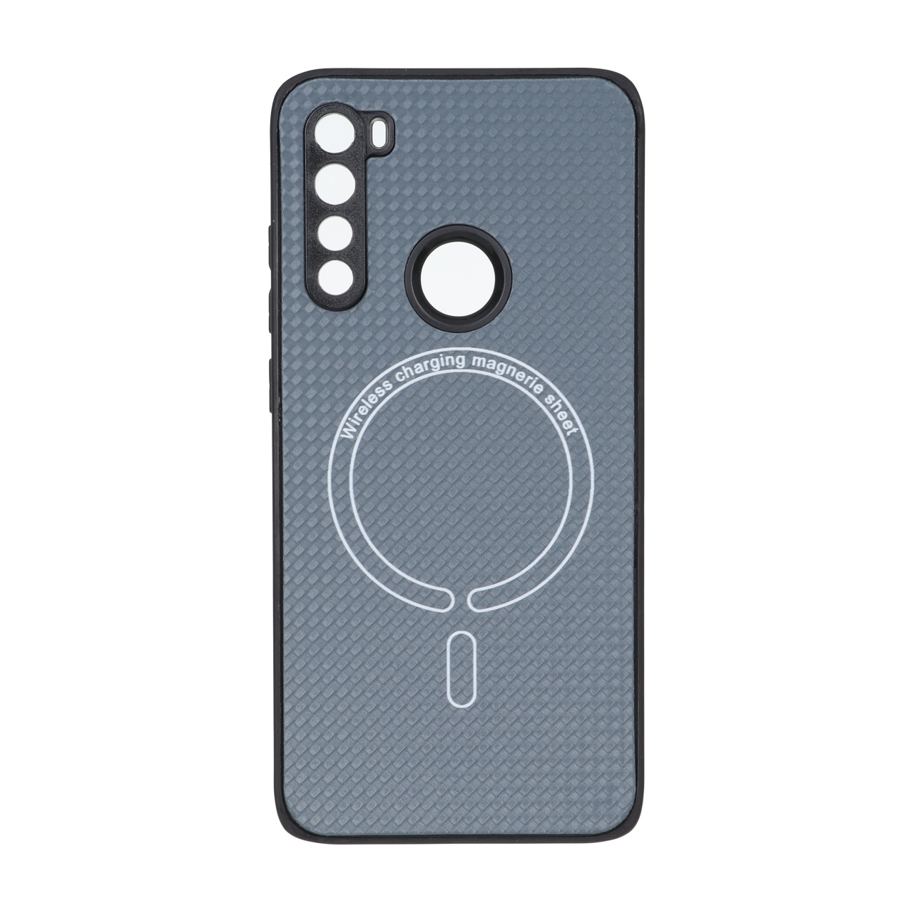 قاب کربنی طرح Magnetic محافظ لنزدار مناسب برای شیائومی Redmi Note 8
