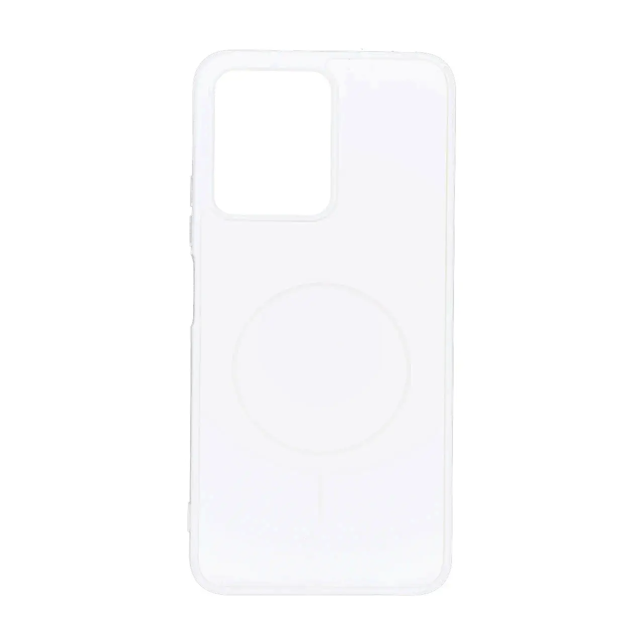 قاب طرح PVD مات طرح مگ سیف Xiaomi Redmi Note 12 4G - سفید