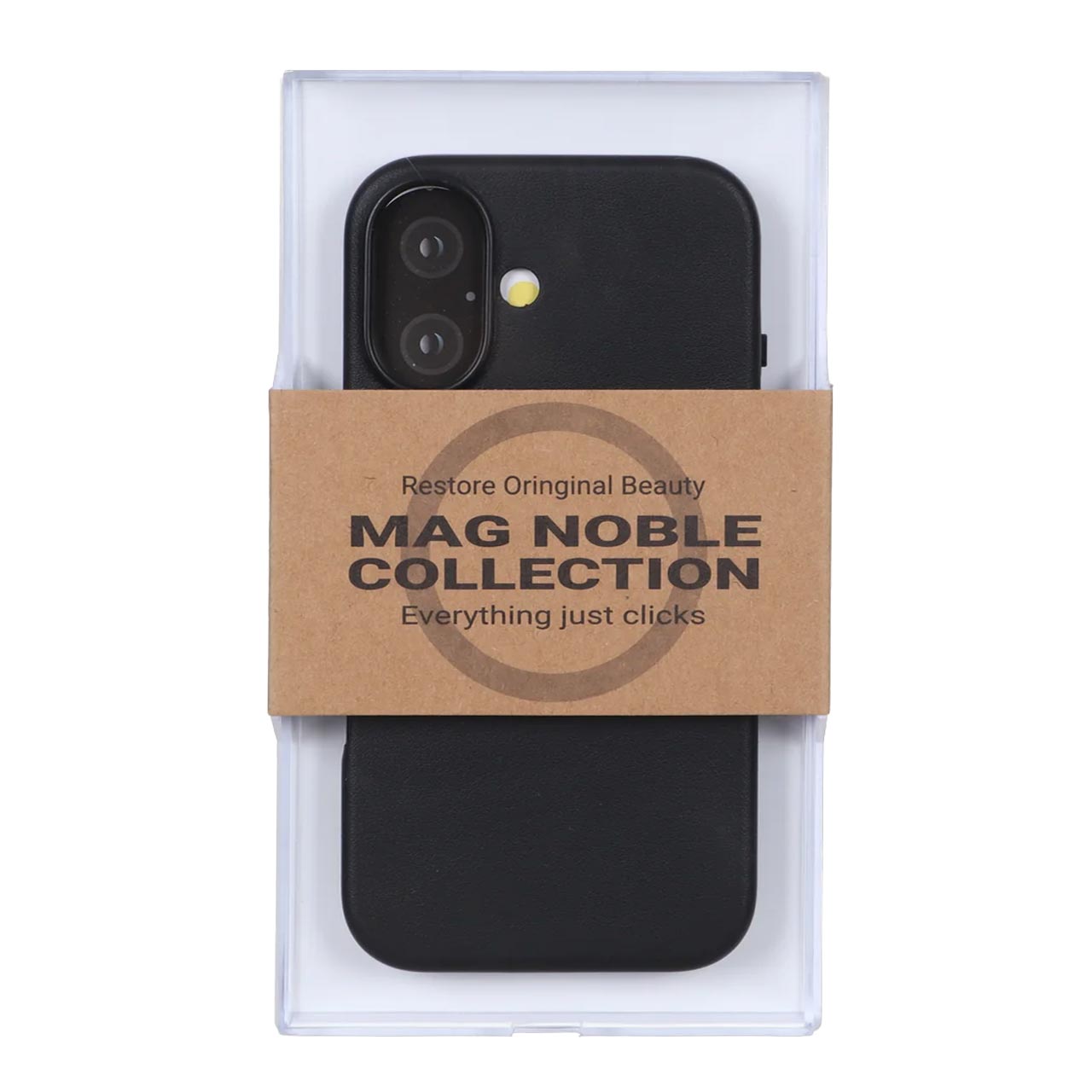 قاب KDoo MAG Noble مشکی مناسب برای آیفون ۱۶
