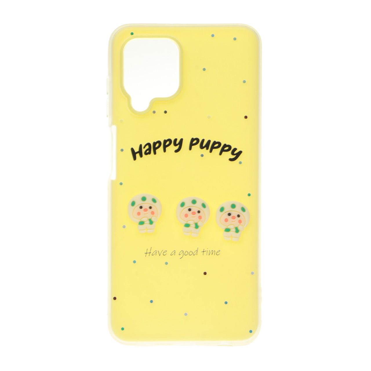 قاب طرح Puppy عروسک برجسته دو لایه مناسب برای سامسونگ گلکسی A54
