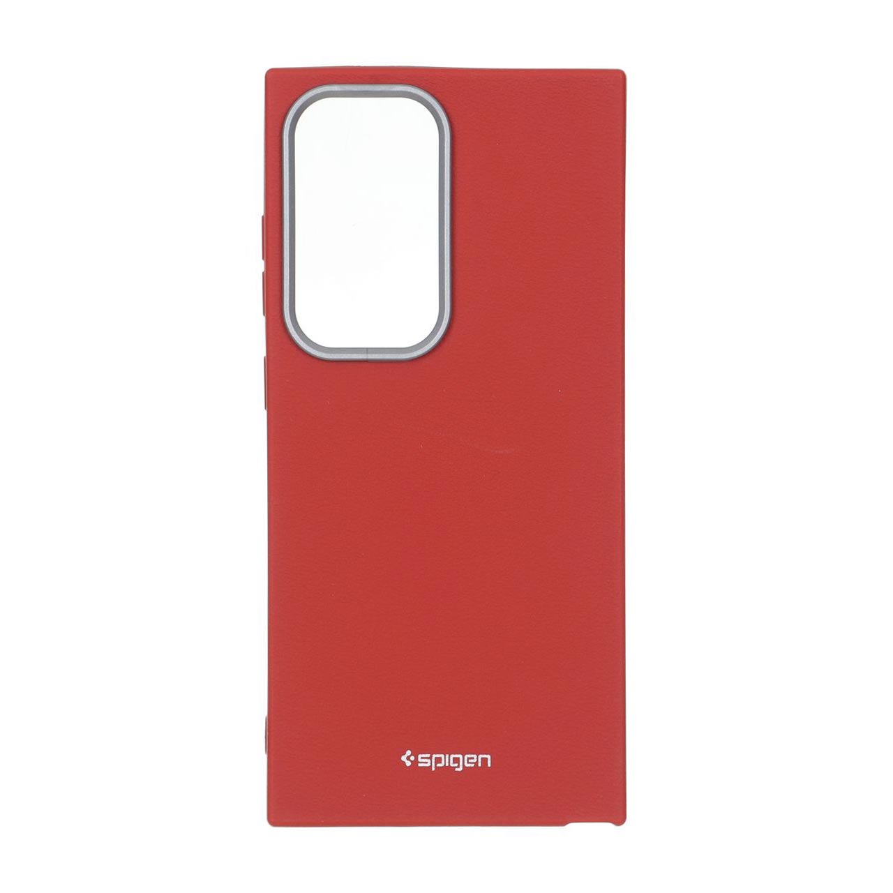 قاب Texture لوگودار Spigen قرمز مناسب برای سامسونگ گلکسی S24 اولترا