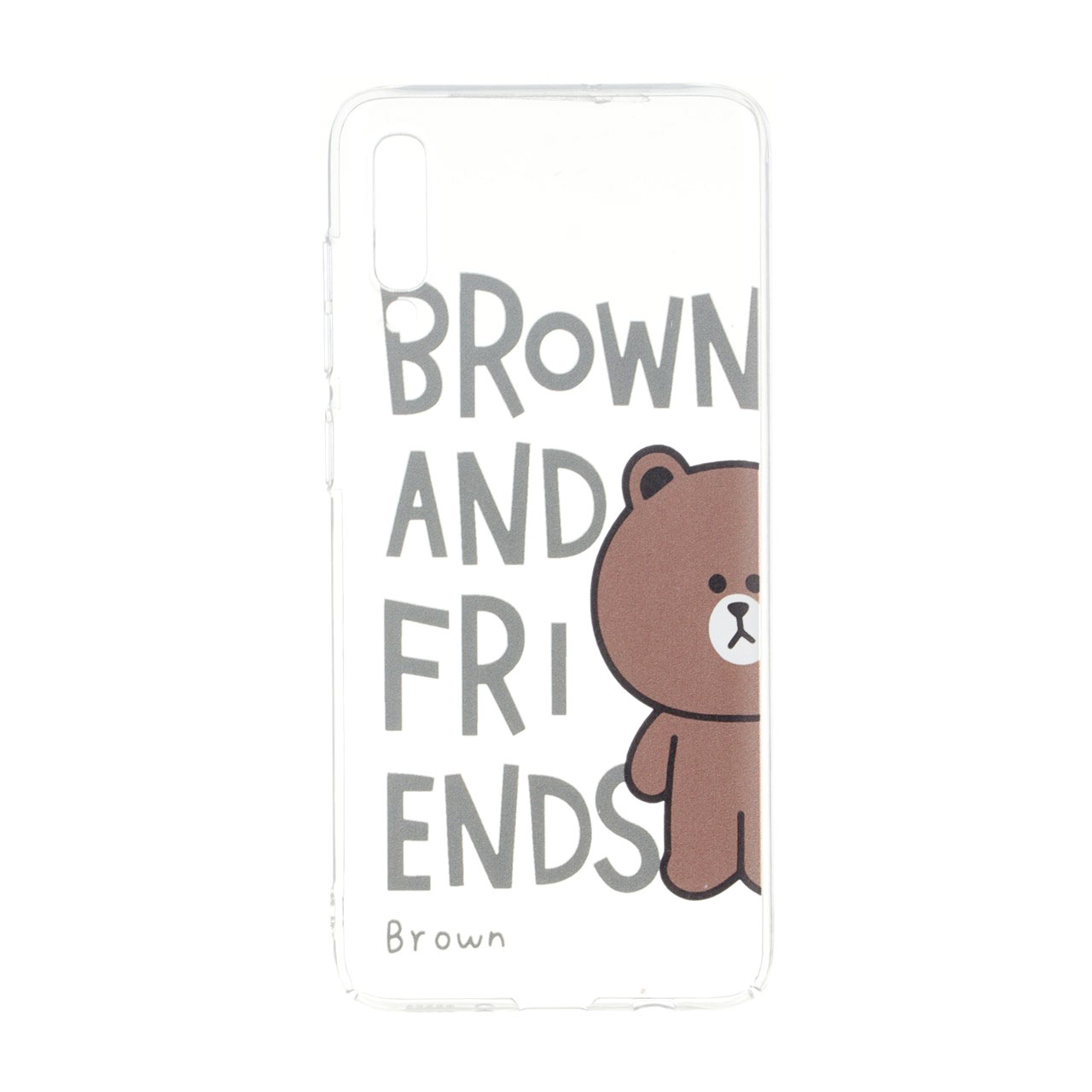 قاب طرح براون و فرندز (Brown & Friends) پشت سخت شفاف مناسب برای سامسونگ گلکسی A70 و A70s