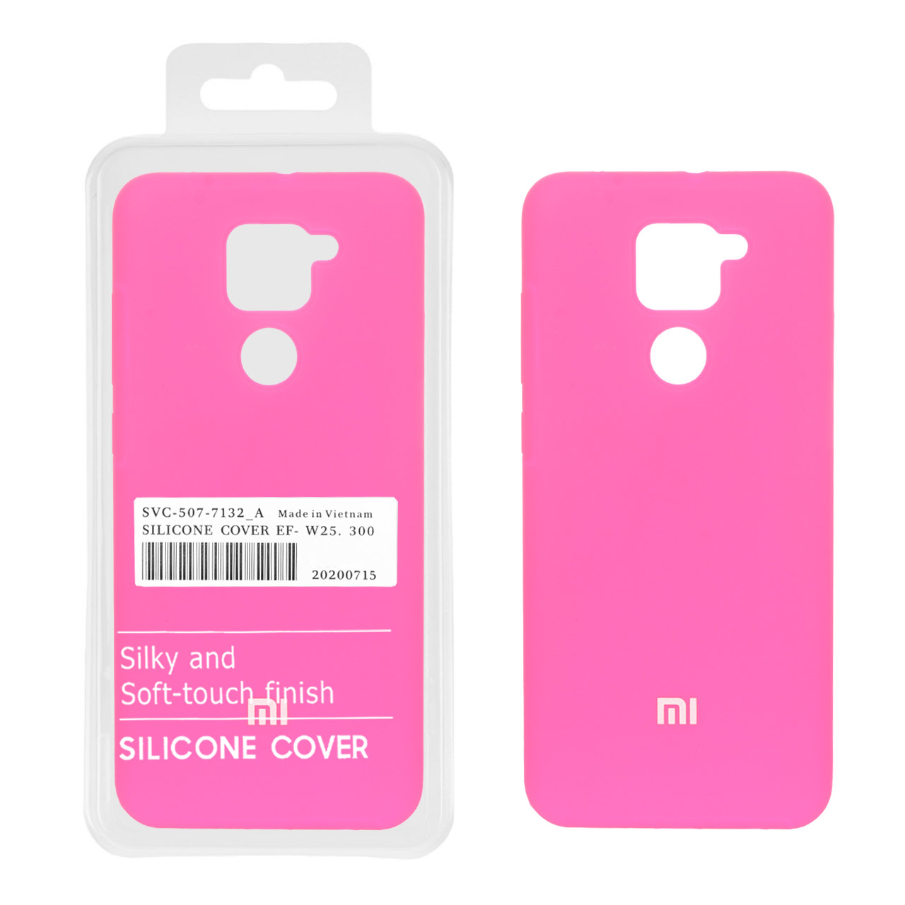 قاب سیلیکونی پاک کنی اورجینال مناسب برای شیائومی Redmi Note 9 / Redmi 10X 5G / Redmi 10X Pro 5G