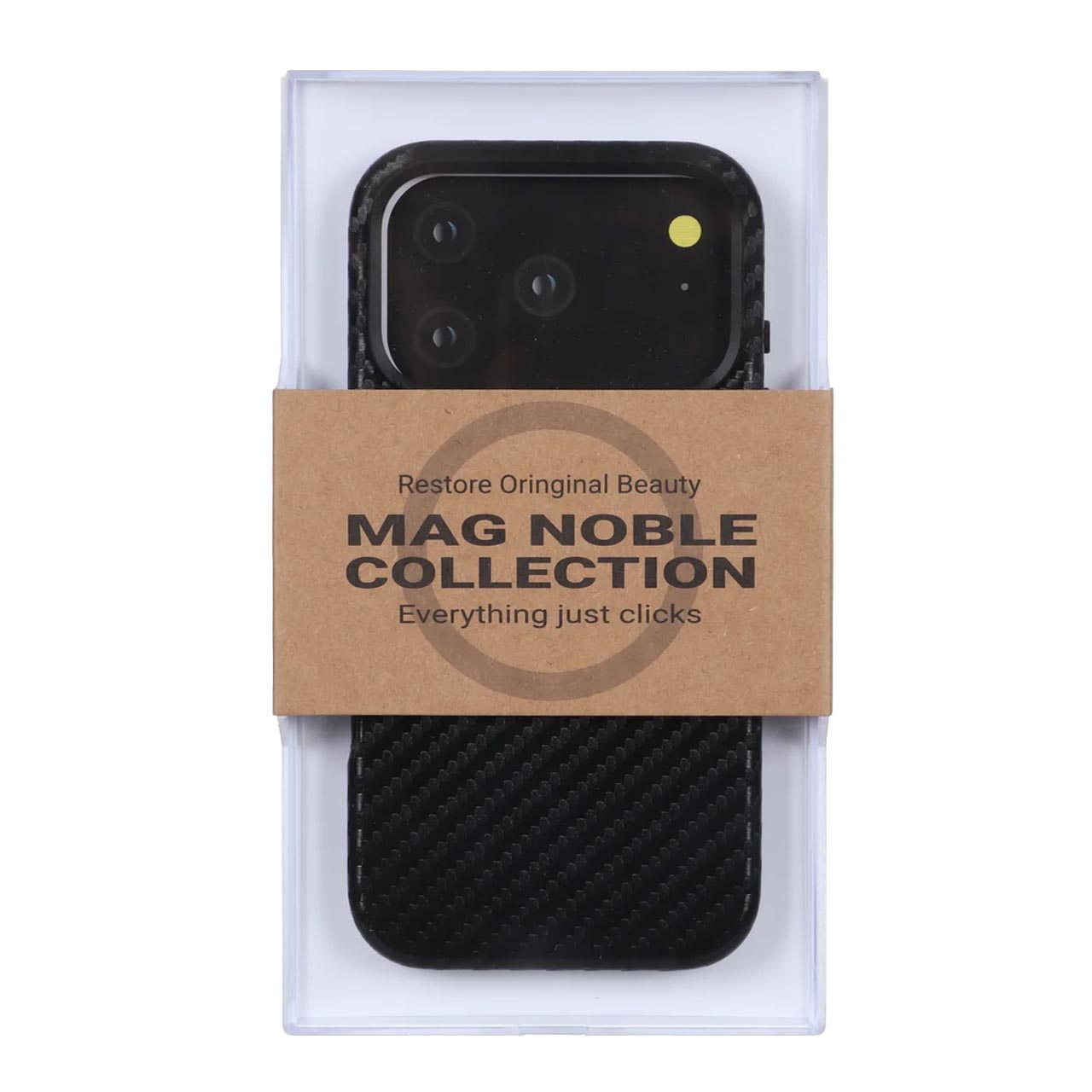 قاب طرح MAG Noble کربنی مناسب برای آیفون 17 پرو