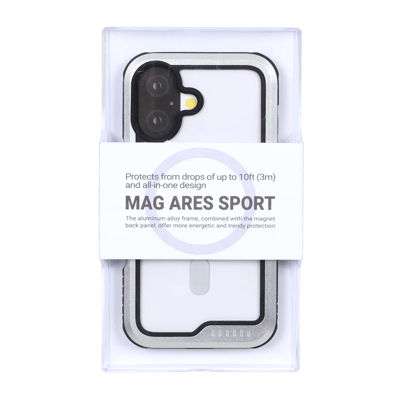 قاب Original KDoo MAG ARES Sport نقره ای مناسب برای آیفون 16