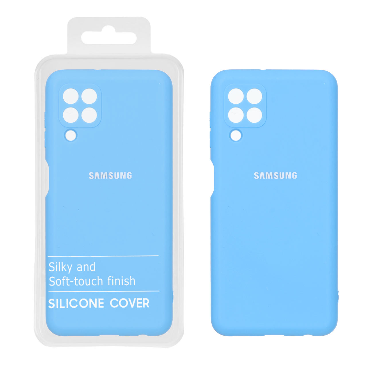 قاب نیو سیلیکون محافظ لنزدار RFF مناسب برای Samsung Galaxy A22 4G / M22 / M32 4G / F22