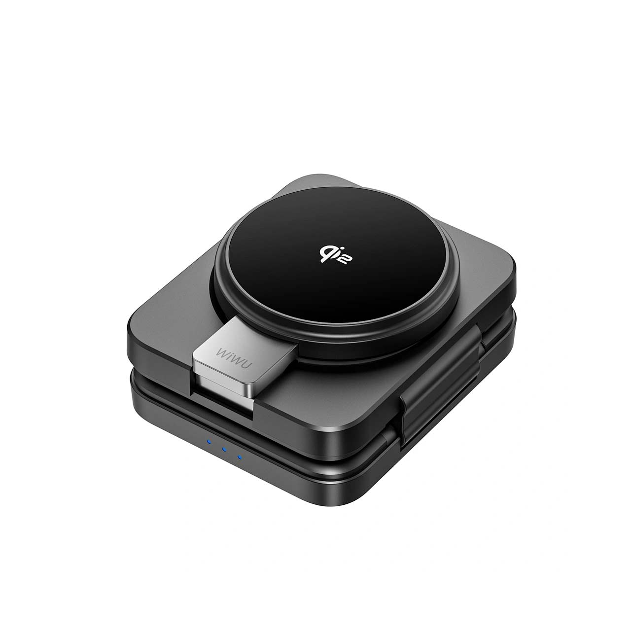 شارژر وایرلس سه کاره Wiwu مدل QI2 Wi-W028 - مشکی
