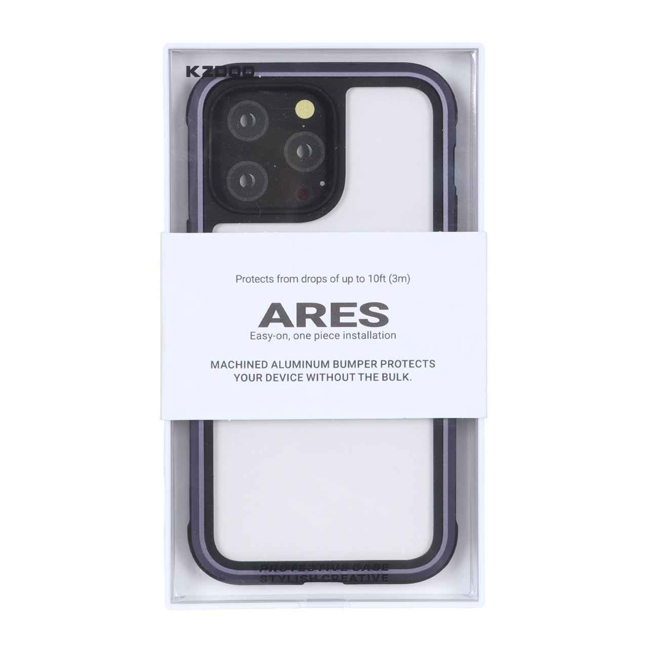 قاب Original KDoo ARES بنفش تیره مناسب برای آیفون 14 پرو مکس