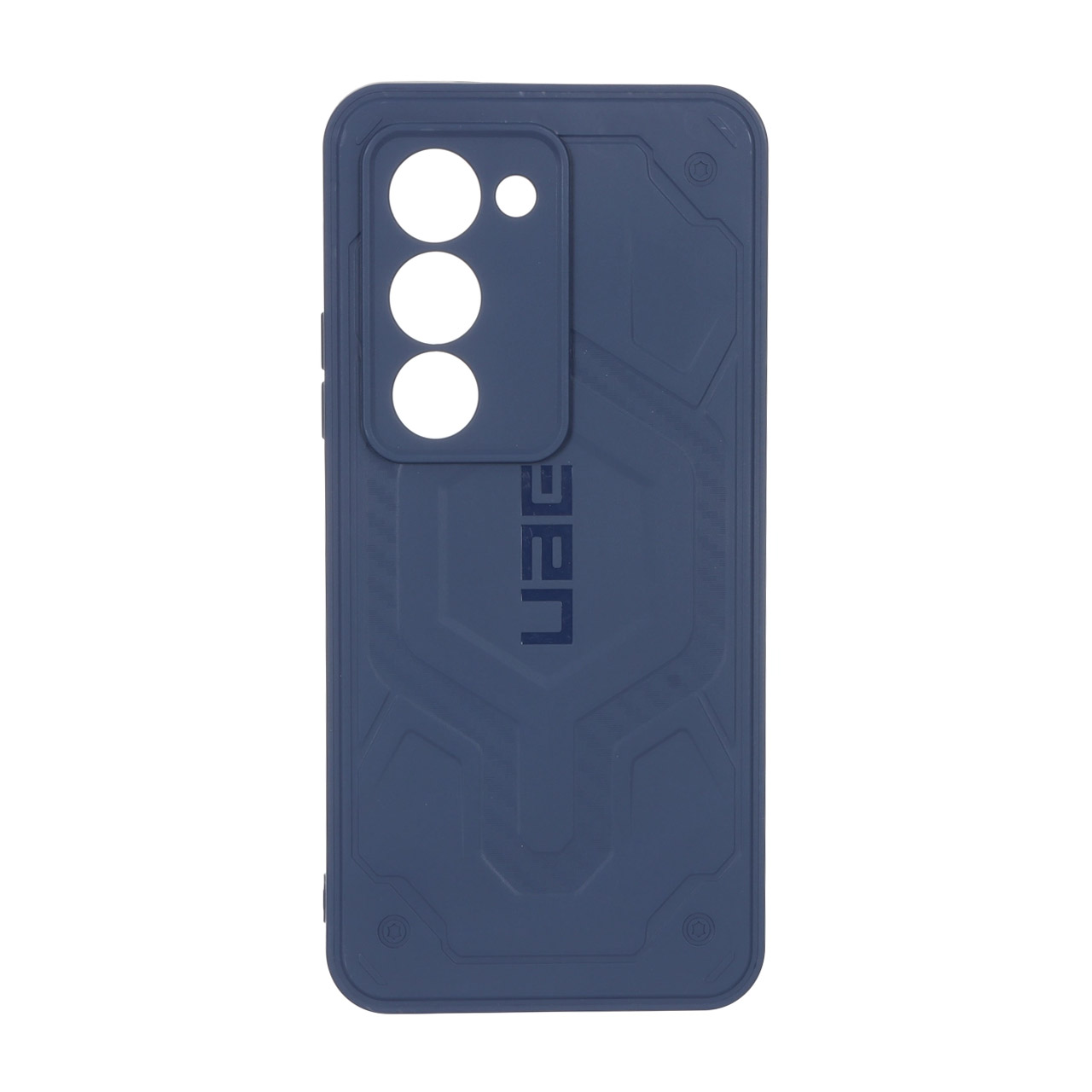 قاب طرح UAG سیلیکون سرمه‌ای مناسب برای شیائومی ردمی ۱۵ 4G