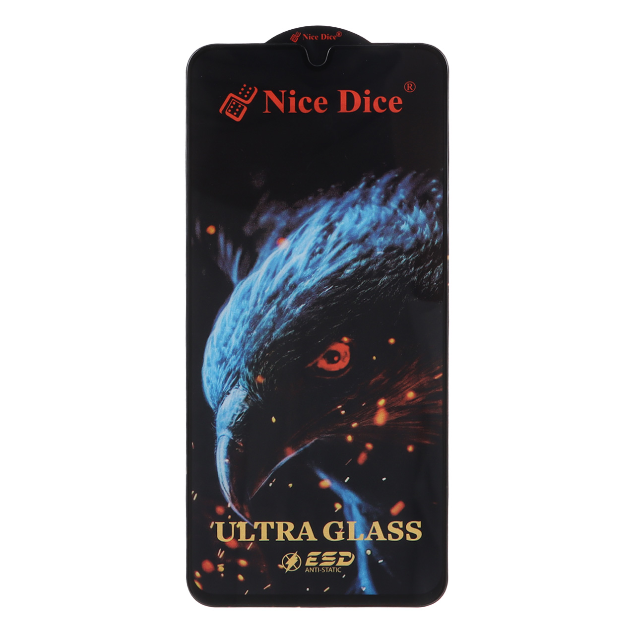 محافظ صفحه نمایش فول کاور Nice Dice مدل Ultra Glass مناسب برای سامسونگ گلکسی A17 / A16 / A26