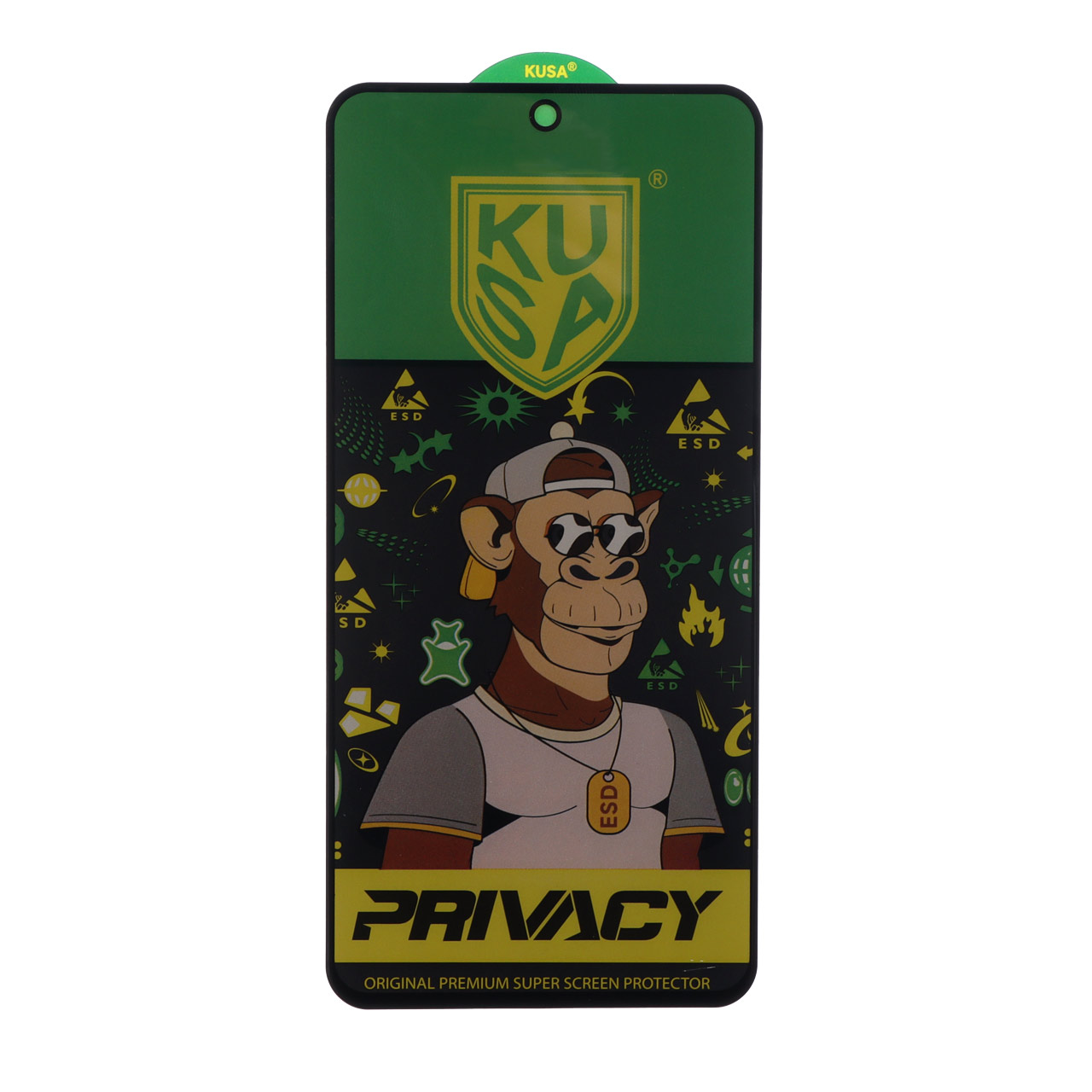 محافظ صفحه نمایش شیشه ای Full Cover Kusa - Privacy Anti Static مدل Samsung Galaxy S21 FE / Xiaomi Mi 9T / Mi 9T Pro / Redmi K20 / Redmi K20 Pro