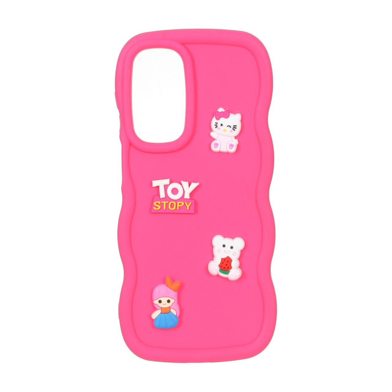 قاب کنگره‌ای طرح عروسک خمیری برجسته Toy Story مناسب برای سامسونگ گلکسی A17 و A26