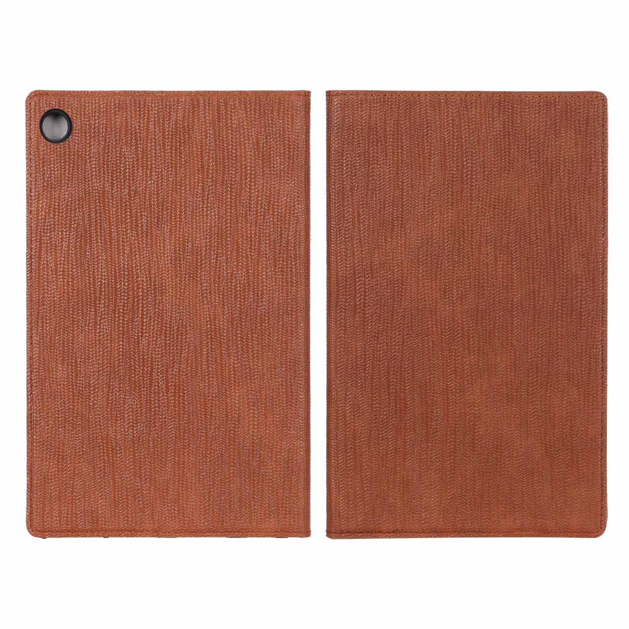 کیف تبلت ساده عسلی مناسب برای سامسونگ گلکسی تب A9 پلاس 5G (SM-X216)