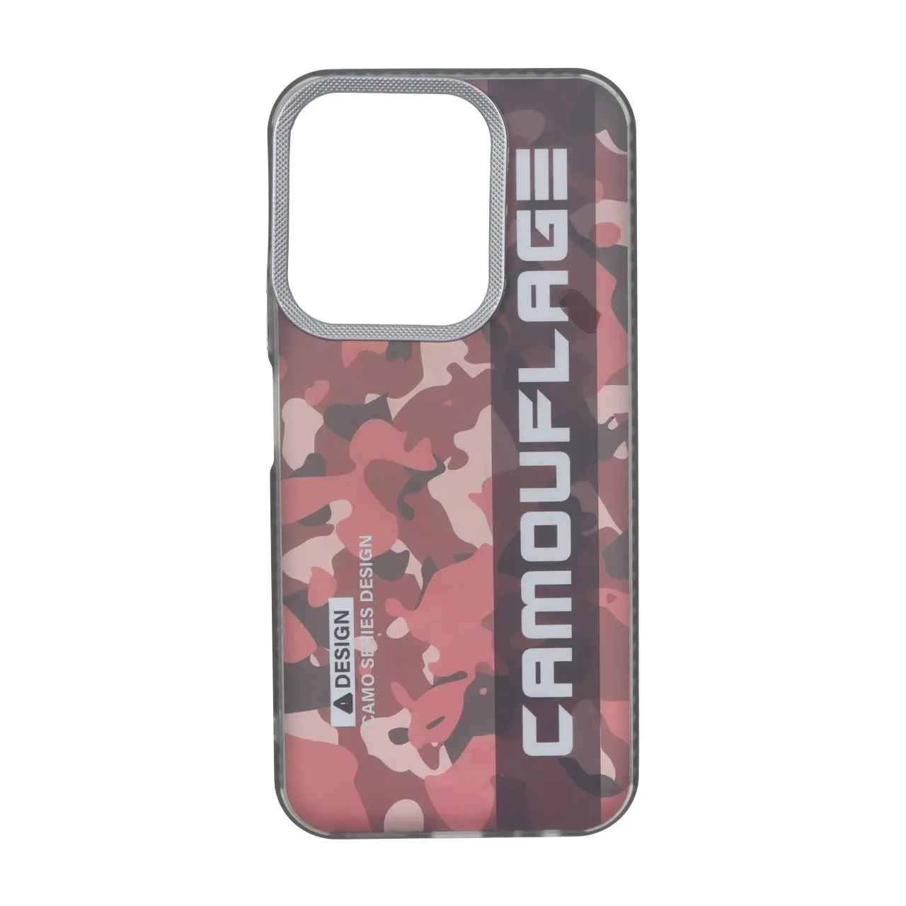 قاب طرح Camouflage چریکی محافظ لنز دار مناسب برای Xiaomi Redmi 15C / Poco C85