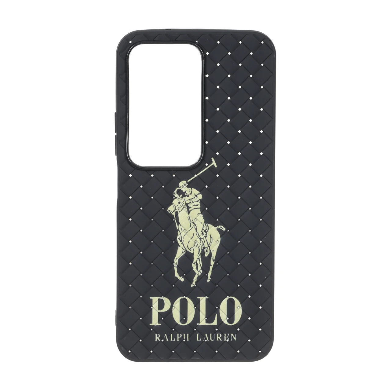 قاب حصیری طرح Polo دور لنز براق مناسب برای شیائومی ردمی 15 4G
