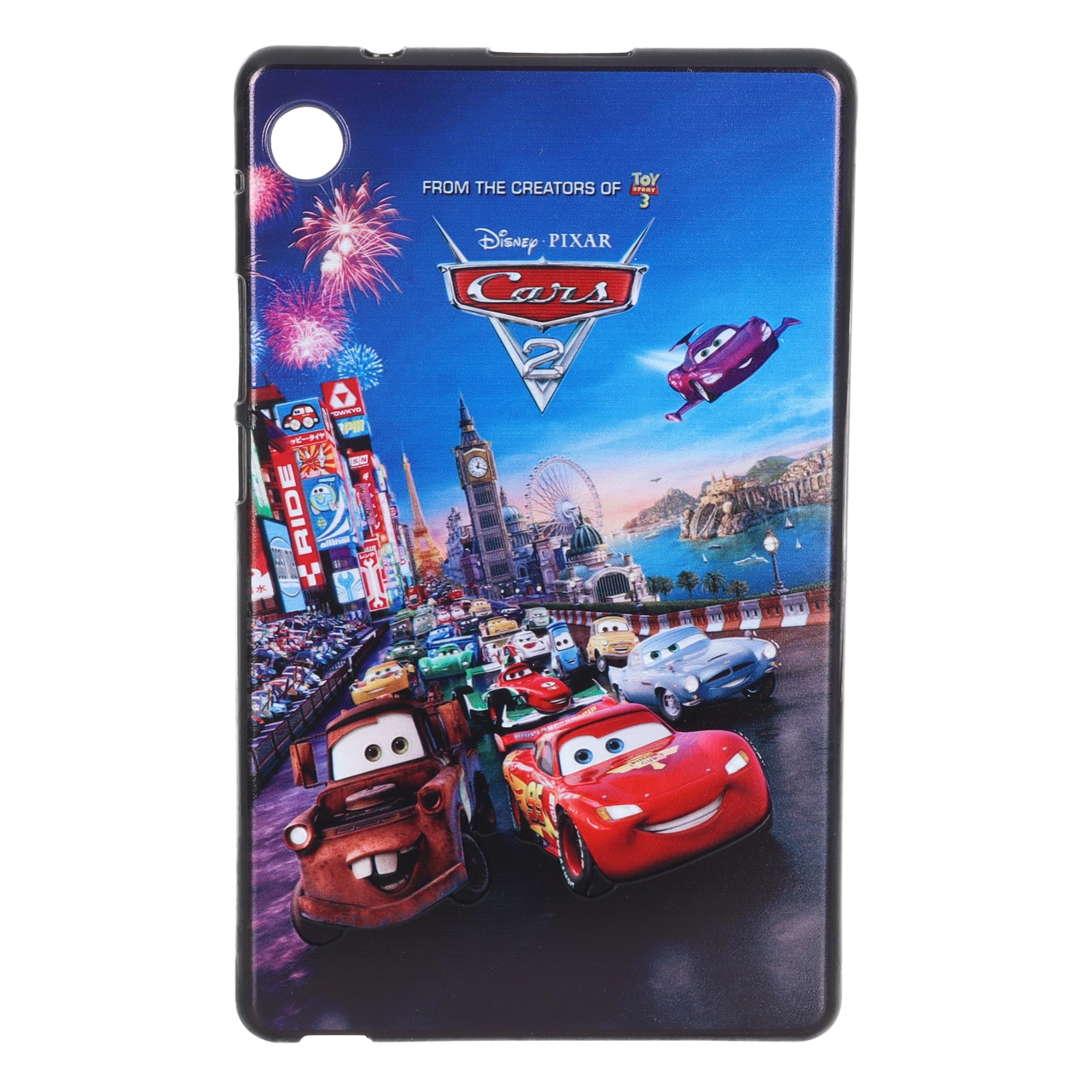 قاب ژله ای طرح انیمیشن Cars 2 مناسب برای تبلت هوآوی میت پد T8