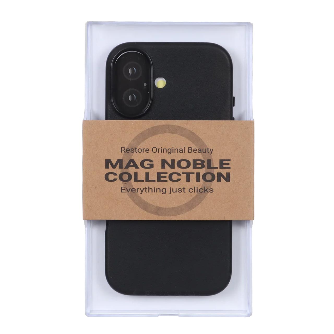 قاب مگ سیف KDoo مدل MAG Noble مناسب برای آیفون 17 مشکی