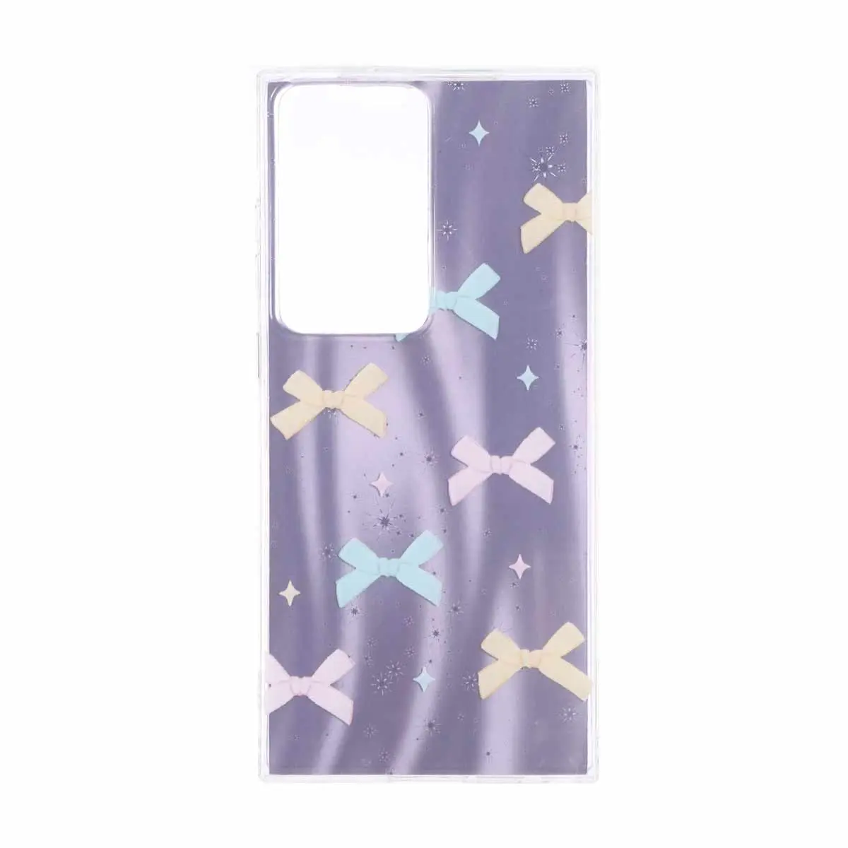 قاب مات ستاره ای دور ژله ای شفاف طرح دار Samsung Galaxy S23 Ultra - کد 238