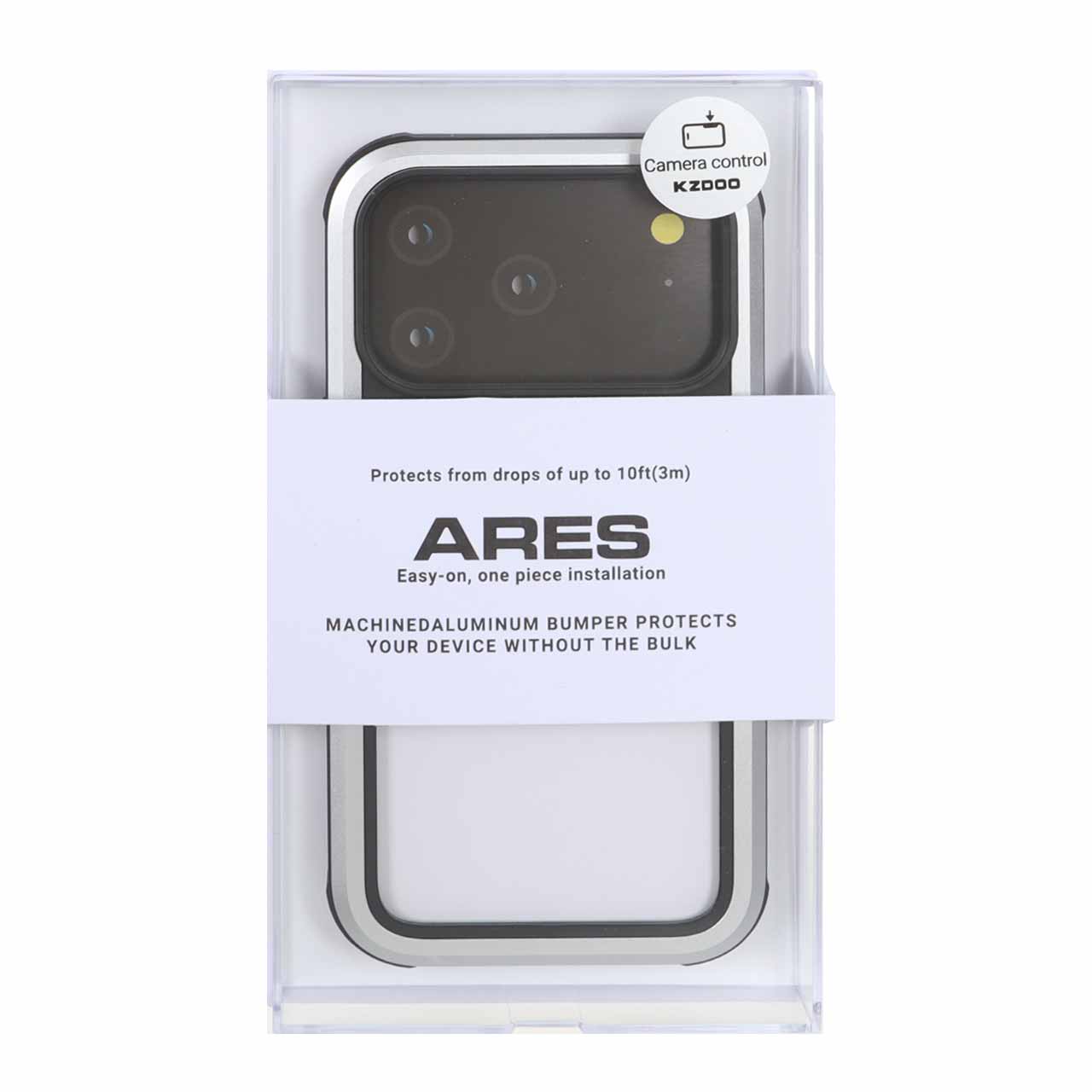قاب Original KDoo Ares مدل Apple iPhone 17 Pro - نقره ای