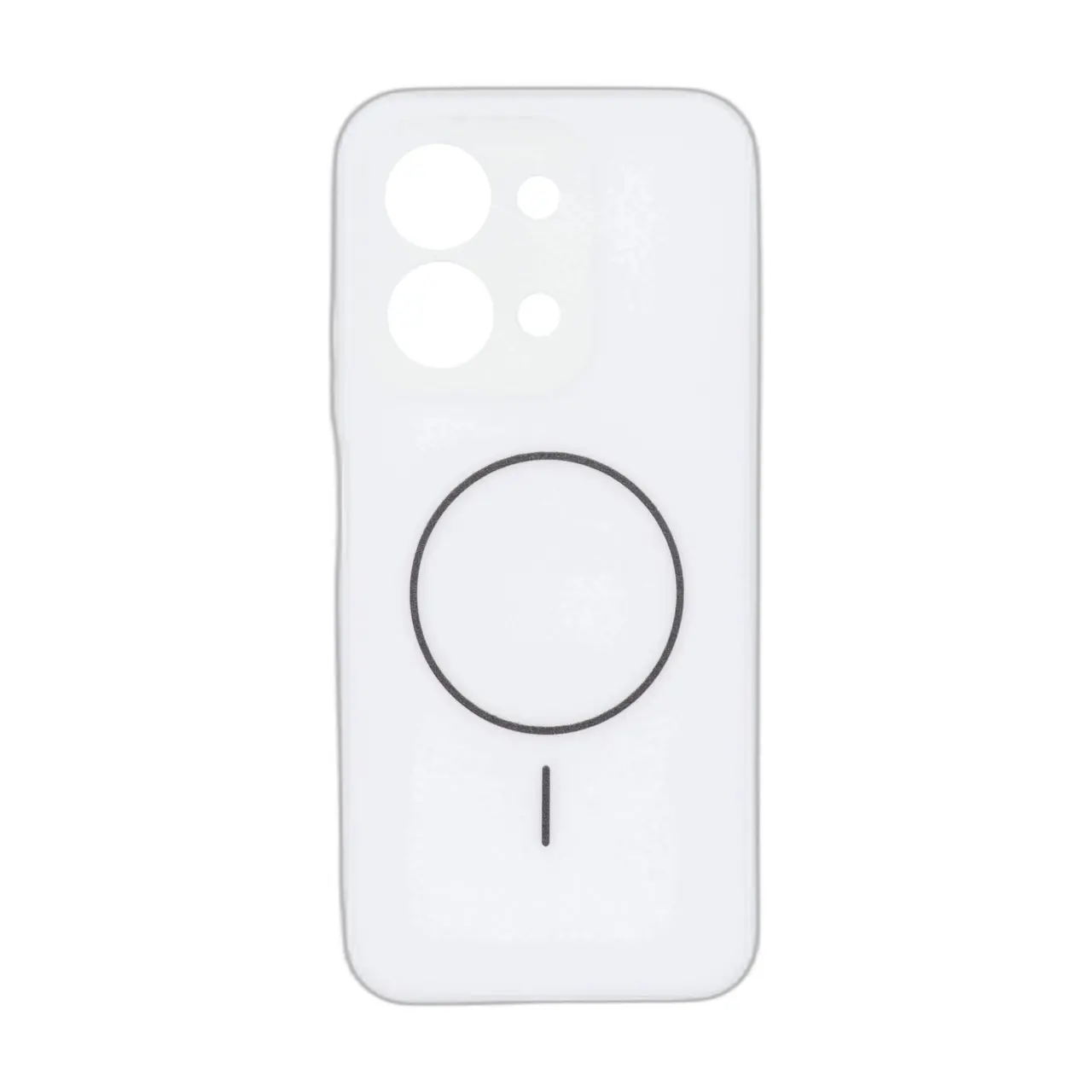 قاب دو لایه طرح مگ سیف محافظ لنز مات مناسب برای Xiaomi Redmi 15C / Poco C85