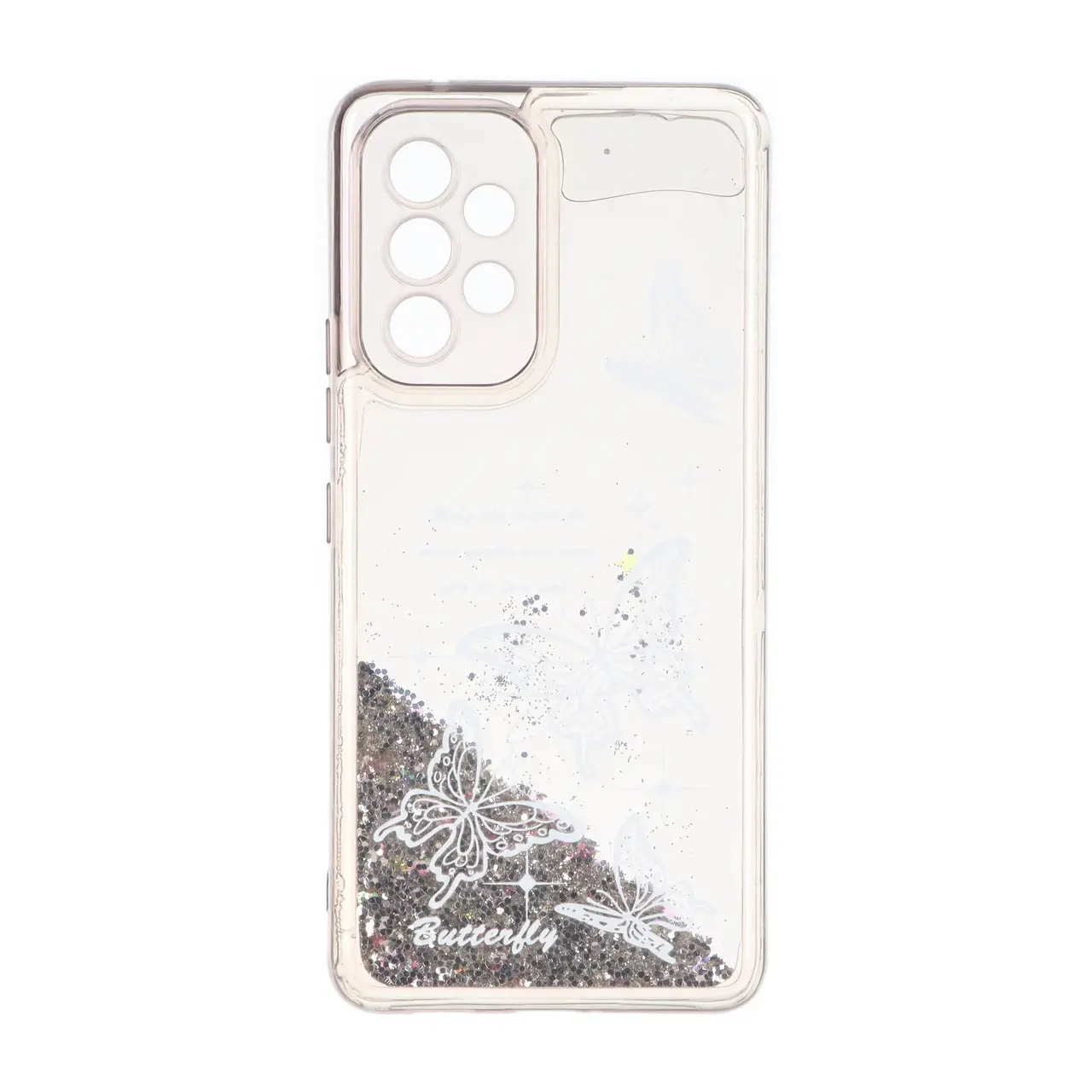 قاب آکواریومی اکلیلی طرح دار دور ژله ای Samsung Galaxy A53 - کد 124
