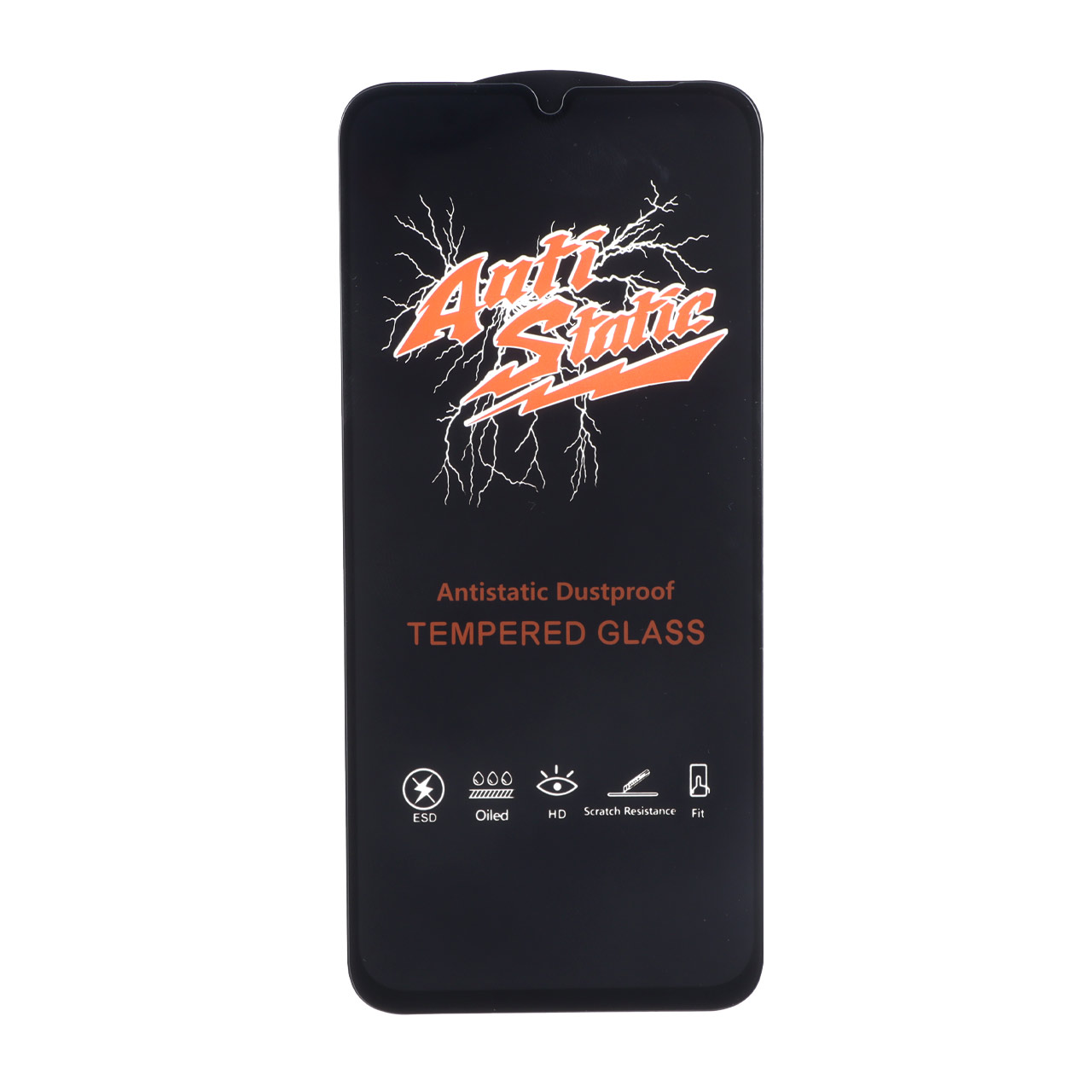 محافظ صفحه نمایش شیشه ای Full Cover Anti Static Glass مدل Xiaomi Redmi 15C / Poco C85 / Redmi A7 Pro