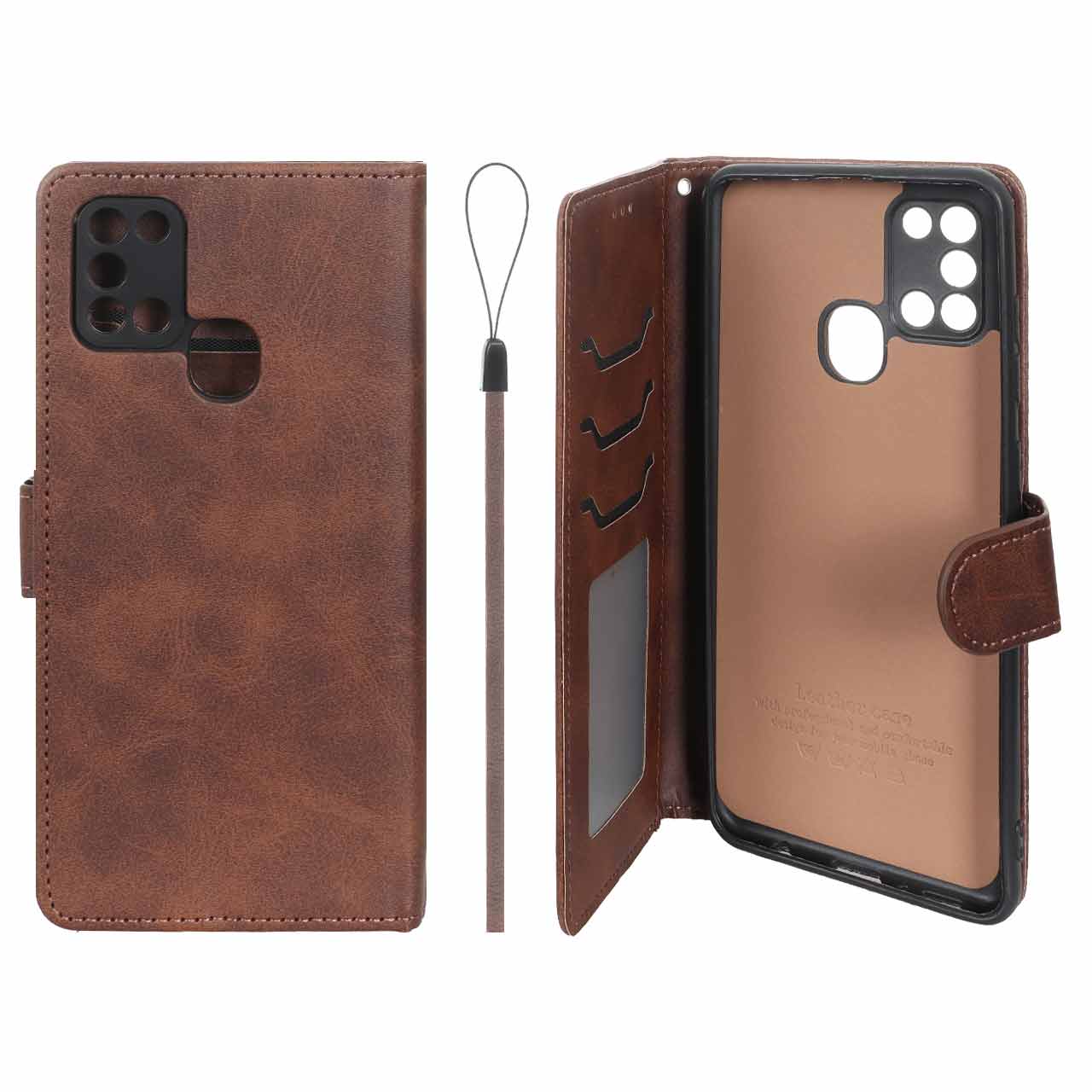 کیف موبایل مگنتی داخل خز MNC Plus مناسب برای سامسونگ گلکسی A21s